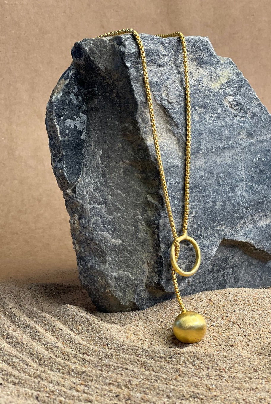 Halo and Ball Necklace - CiceroniNecklaceThe Loom Art