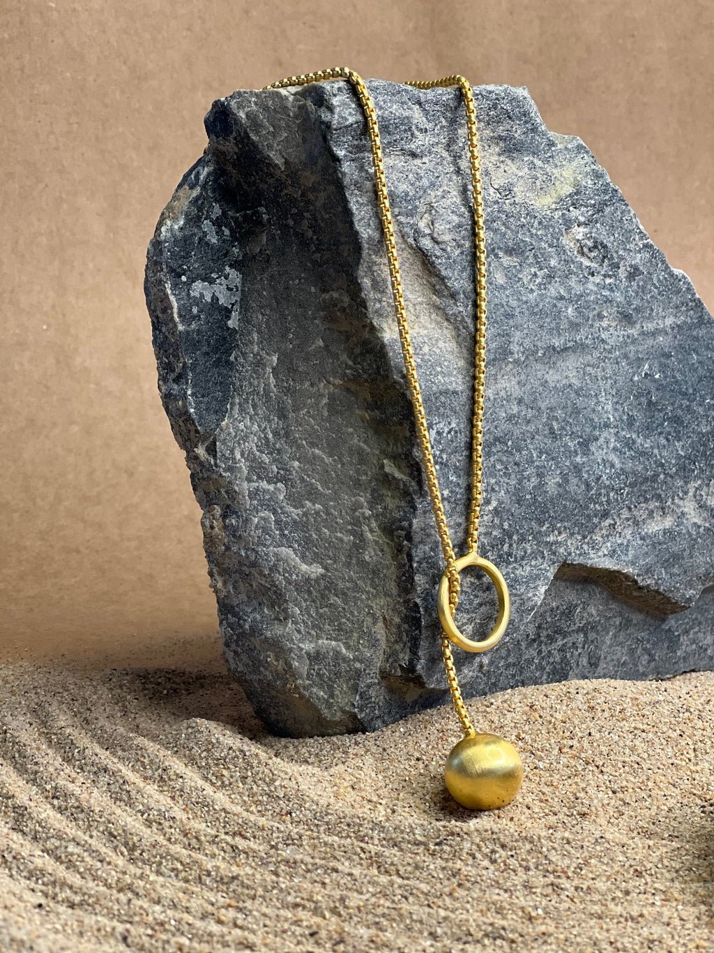 Halo and Ball Necklace - CiceroniNecklaceThe Loom Art