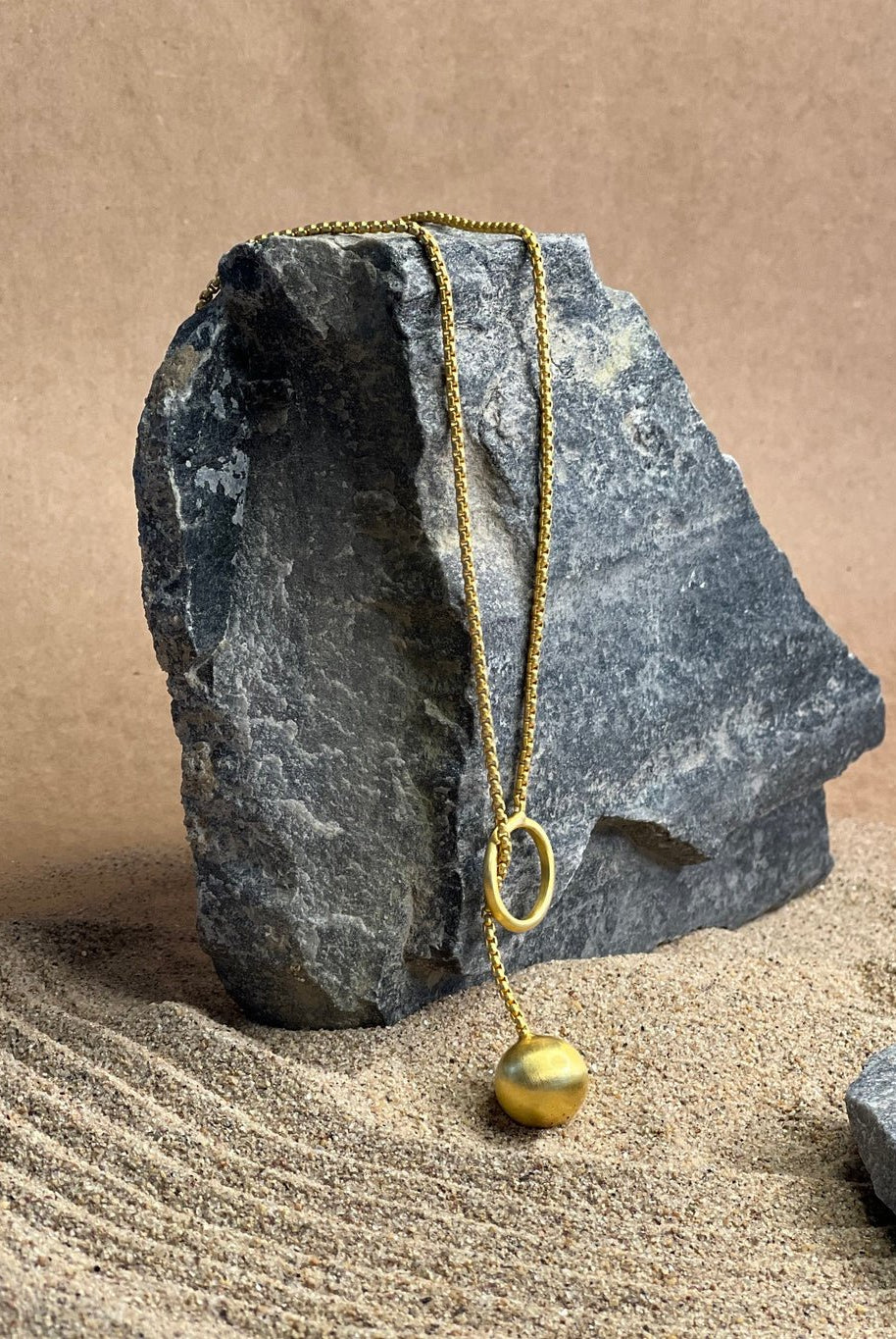 Halo and Ball Necklace - CiceroniNecklaceThe Loom Art