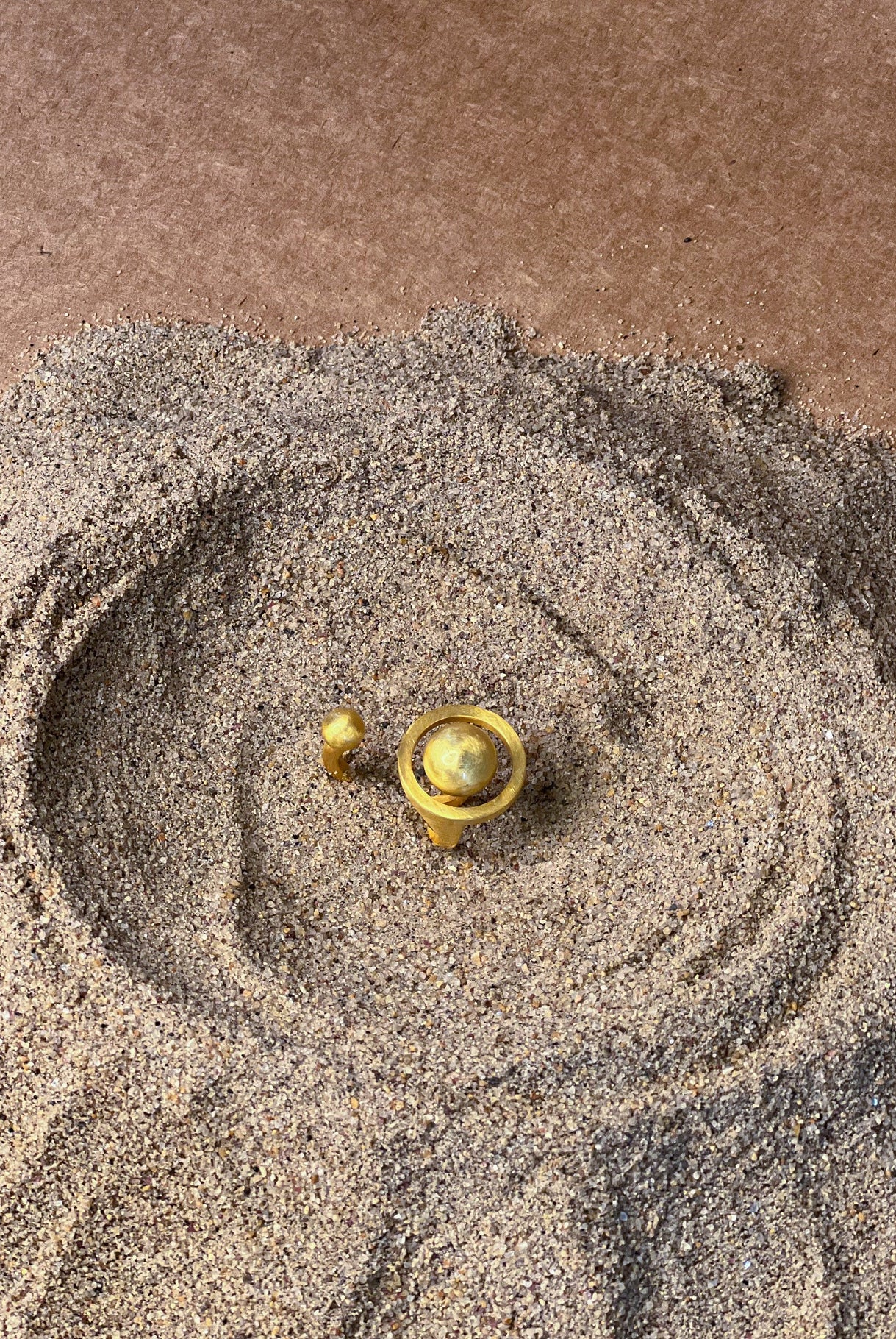 Halo and Ball ring - CiceroniRingsThe Loom Art