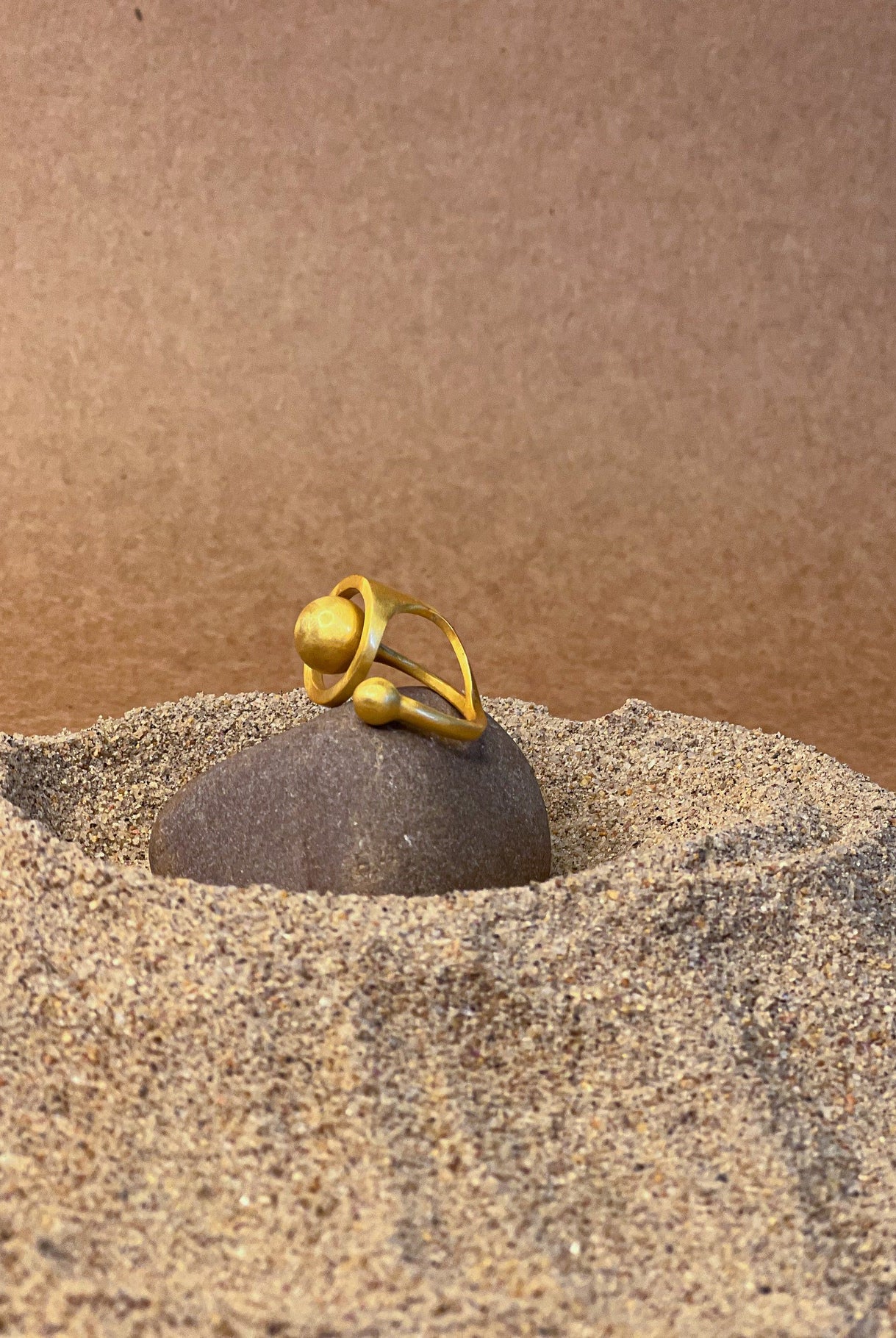 Halo and Ball ring - CiceroniRingsThe Loom Art