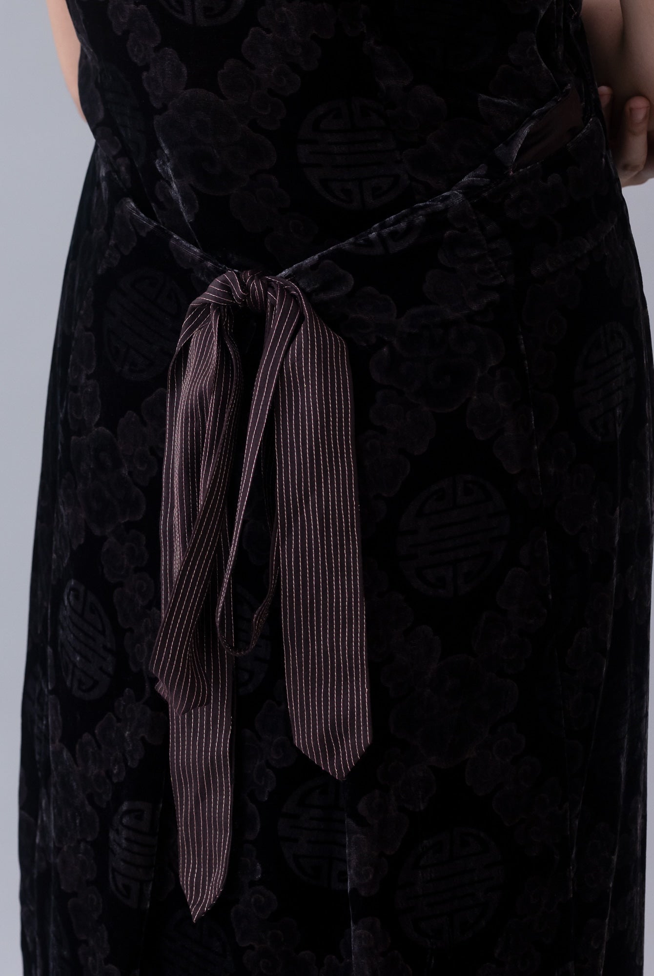 Hanbok Black Dress - CiceroniDressesShades of India