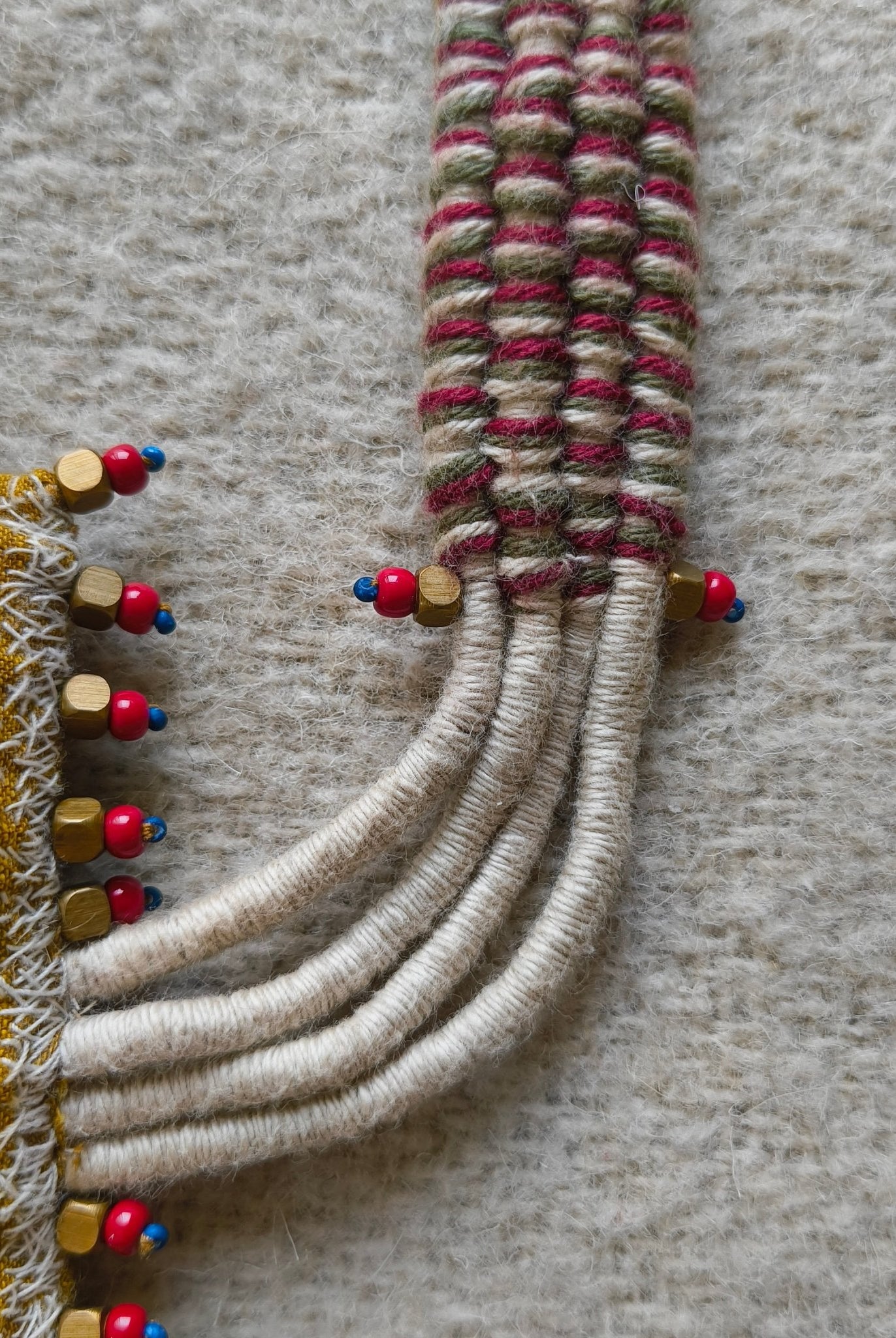 Handwoven Amulet Necklace - CiceroniNeckpieceBandish