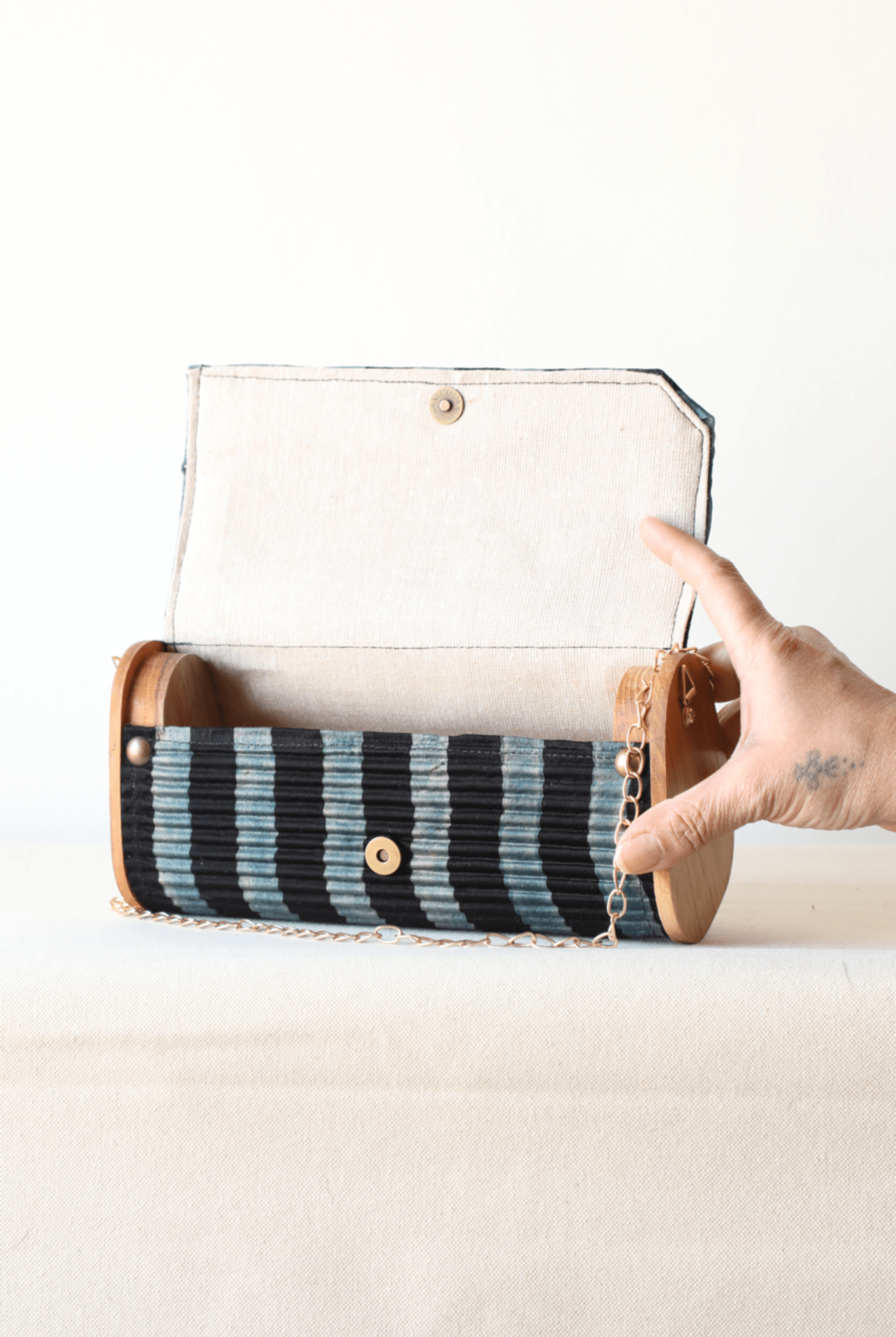 Harir Upcycled Mini Clutch - CiceroniBagsLukka Chuppi
