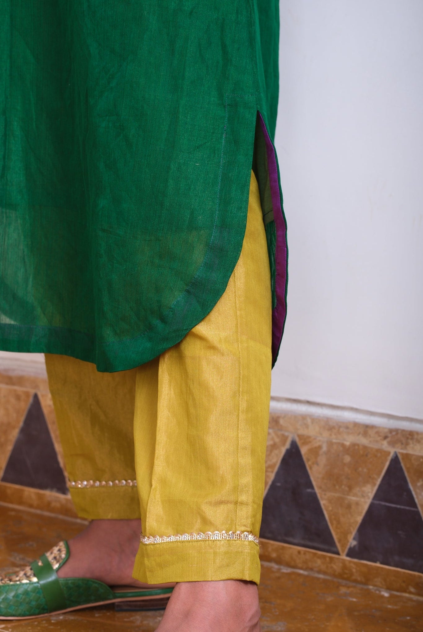 Haritha Purbi Set - RTS - CiceroniKurta Set, Festive WearRaga & Co.