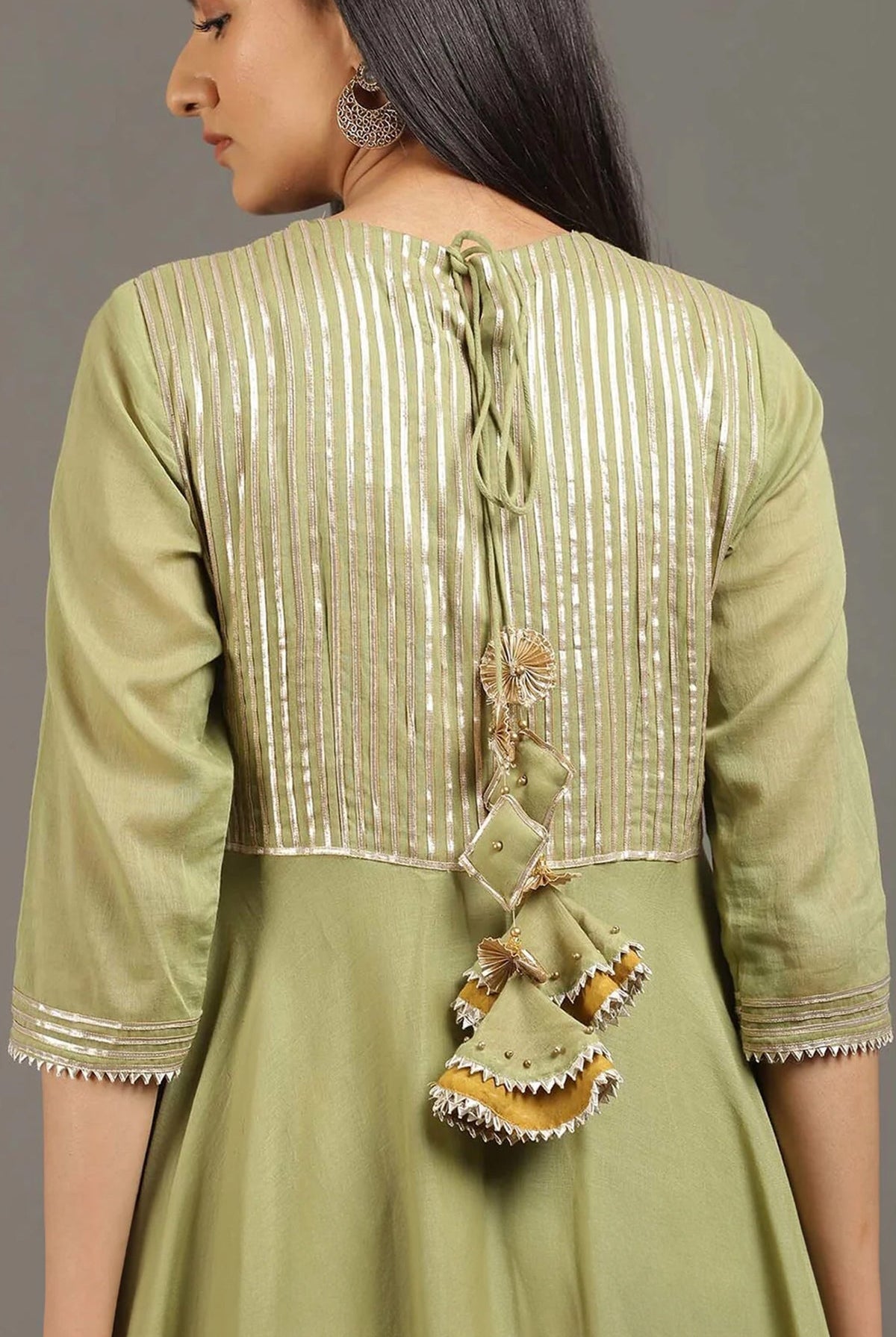 Hariyali Heer Anarkali Suit - CiceroniKurta Set, Festive WearOmaana