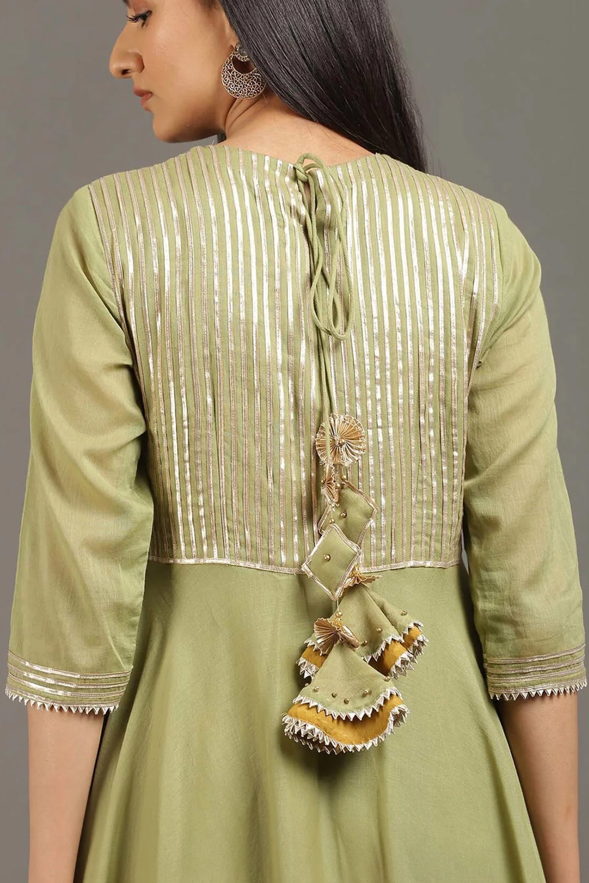 Hariyali Heer Anarkali Suit - CiceroniKurta Set, Festive WearOmaana