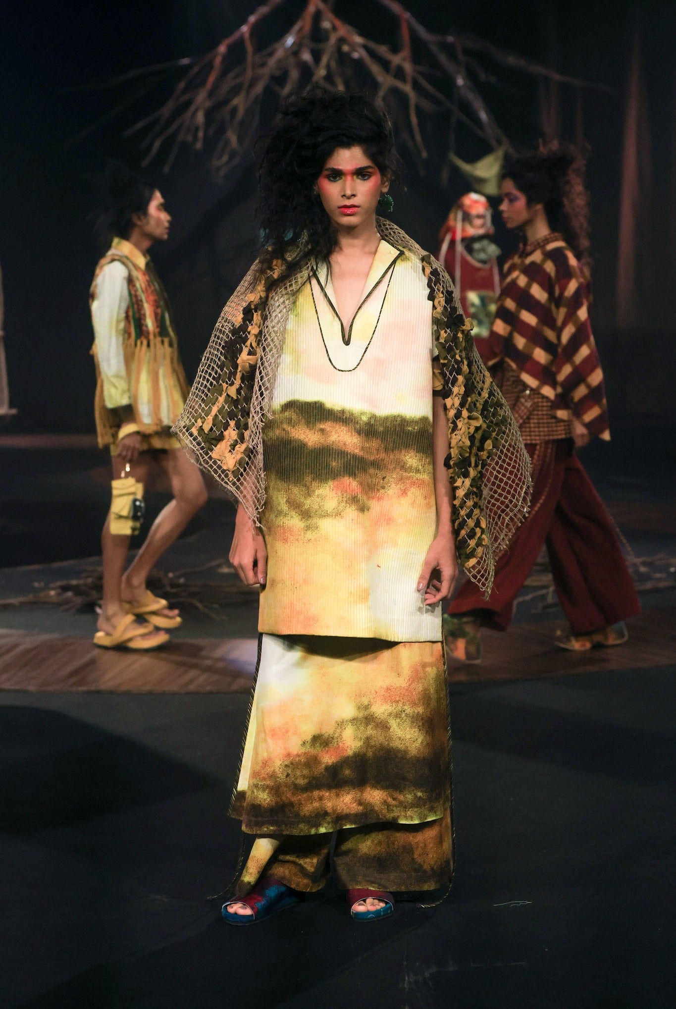 Haze Quilted Kurta with Haze Panel Pants - CiceroniKurta Set, Everyday WearTil