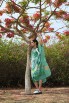 Hearth Kaftaan In Chetti Green - CiceroniDressesNIKYTA