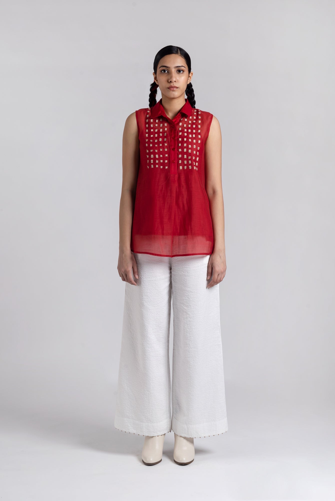 Heba Top - CiceroniTopsShades of India