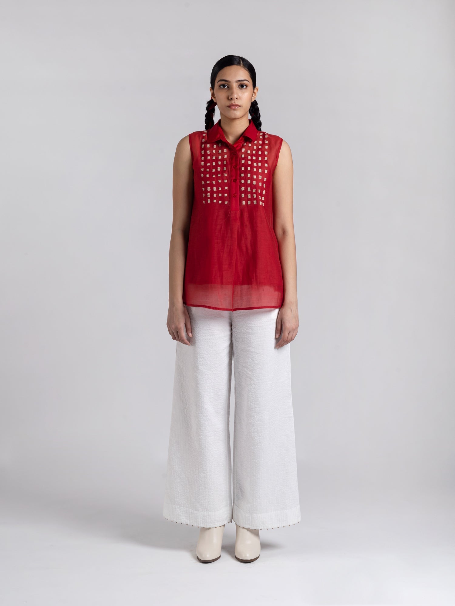 Heba Top - CiceroniTopsShades of India