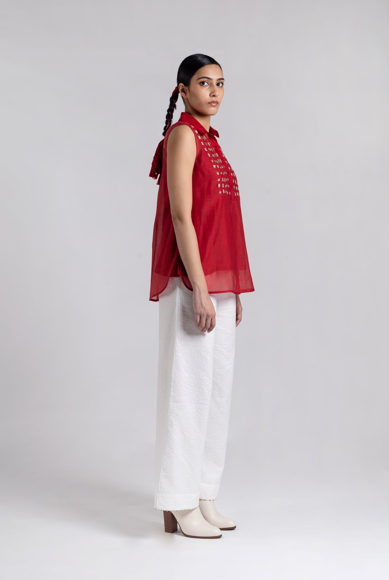 Heba Top - CiceroniTopsShades of India
