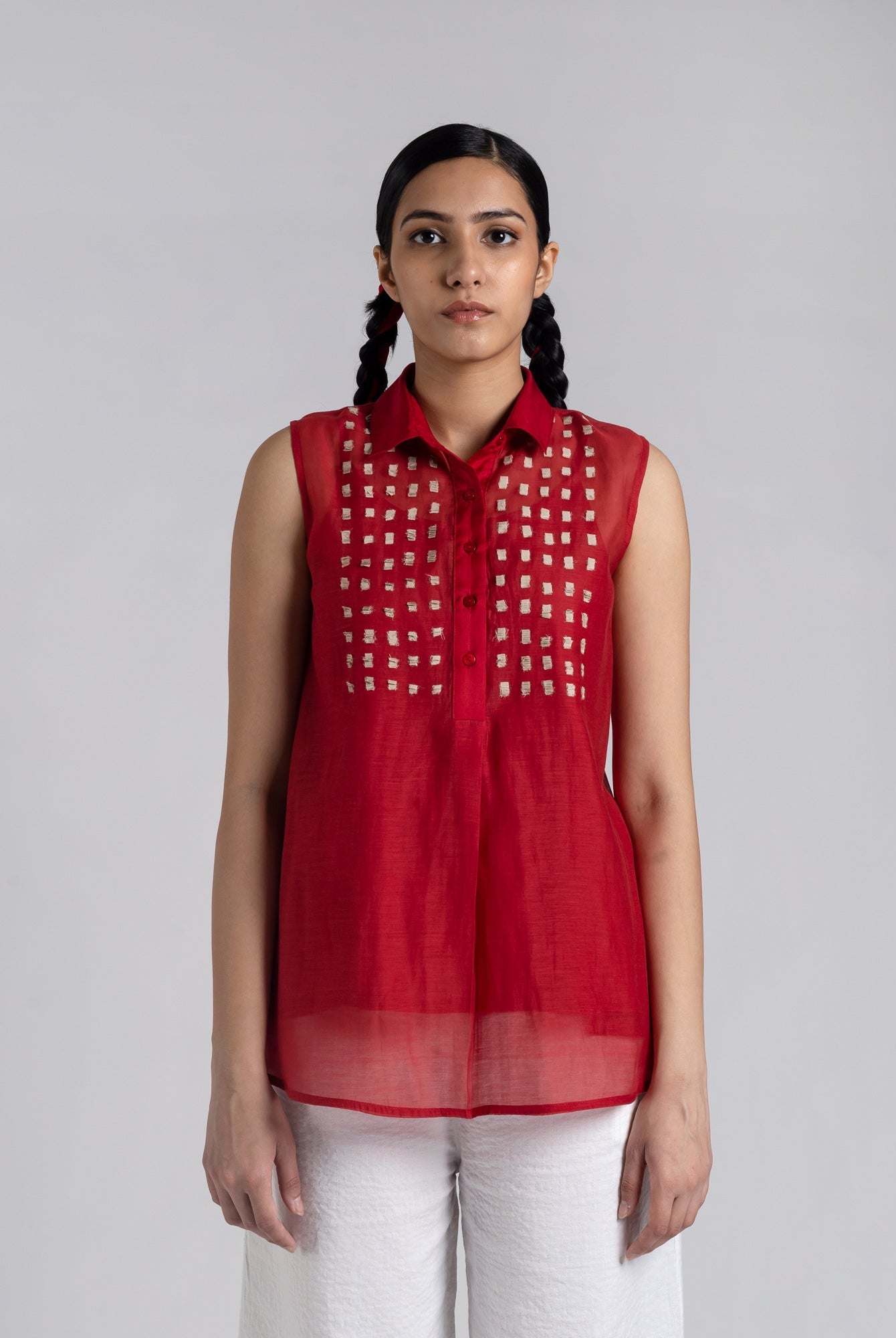 Heba Top - CiceroniTopsShades of India