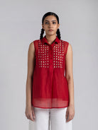 Heba Top - CiceroniTopsShades of India