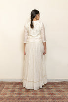 Heer Kanchadi Set - Ivory - CiceroniKurta Set, Festive wearNirjara