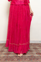 Heer Kanchadi Set - Rani Pink - CiceroniKurta Set, Festive wearNirjara