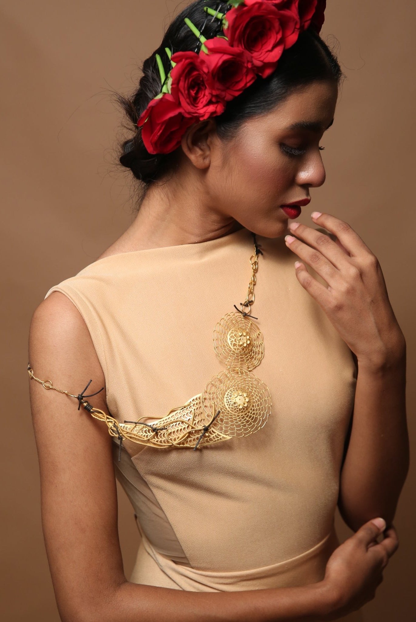 Heirloom Neckpiece - CiceroniNeckpieceZaza by Somya
