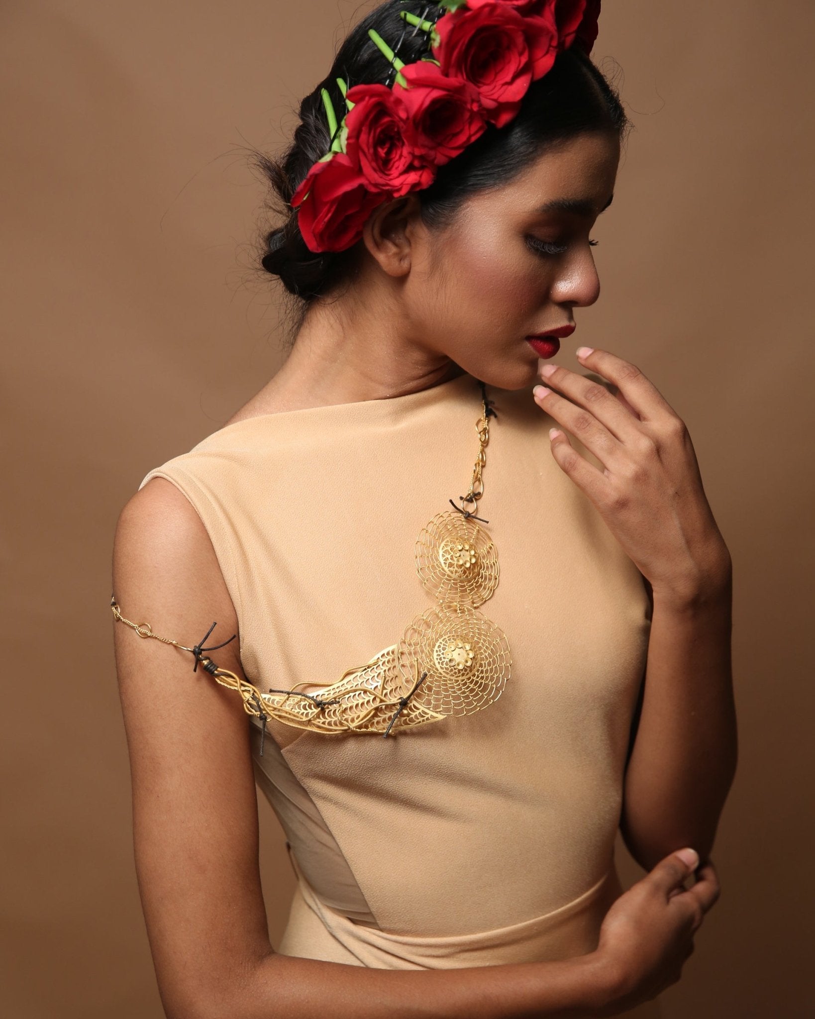 Heirloom Neckpiece - CiceroniNeckpieceZaza by Somya