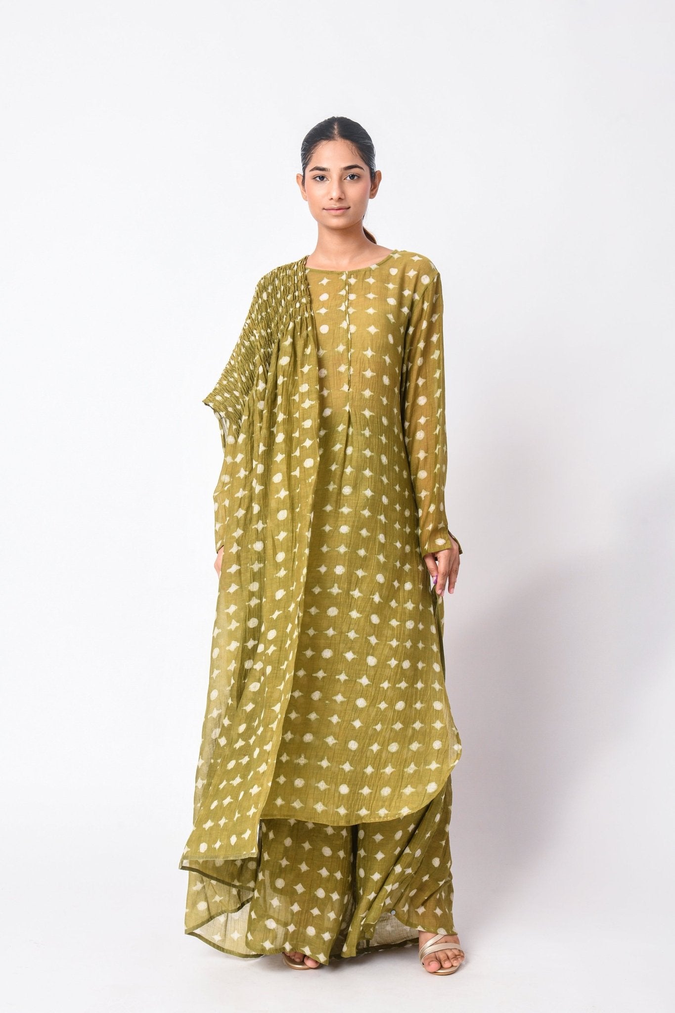 Henna Dupatta Set - CiceroniKurta SetsJayati Goenka