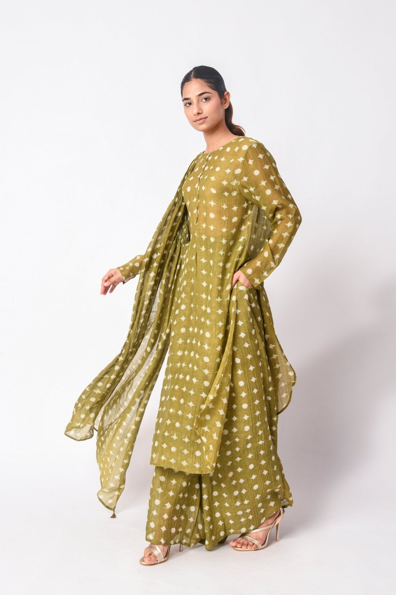 Henna Dupatta Set - CiceroniKurta SetsJayati Goenka