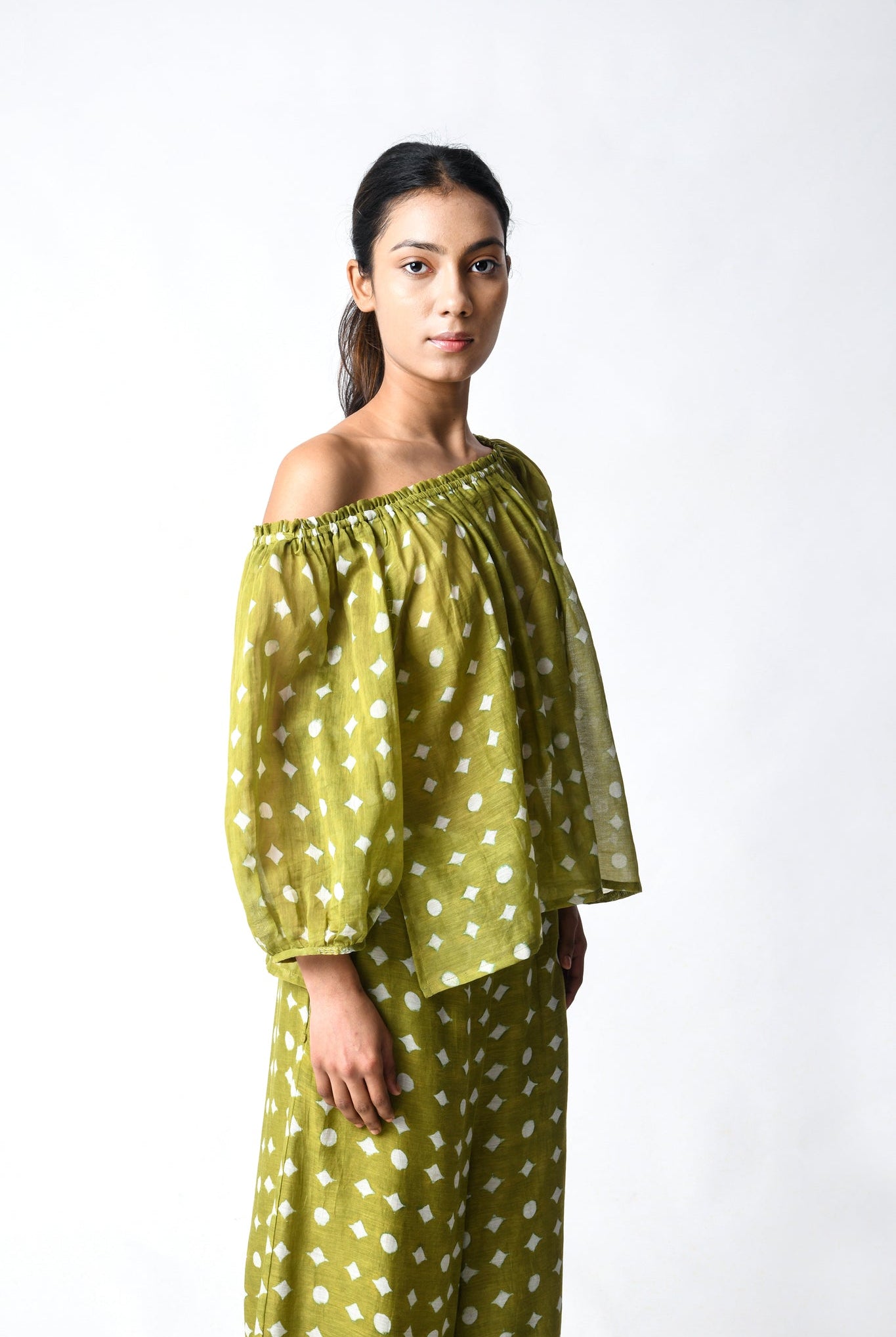 Henna Off Shoulder Co - ord Set - CiceroniCo - ord SetJayati Goenka