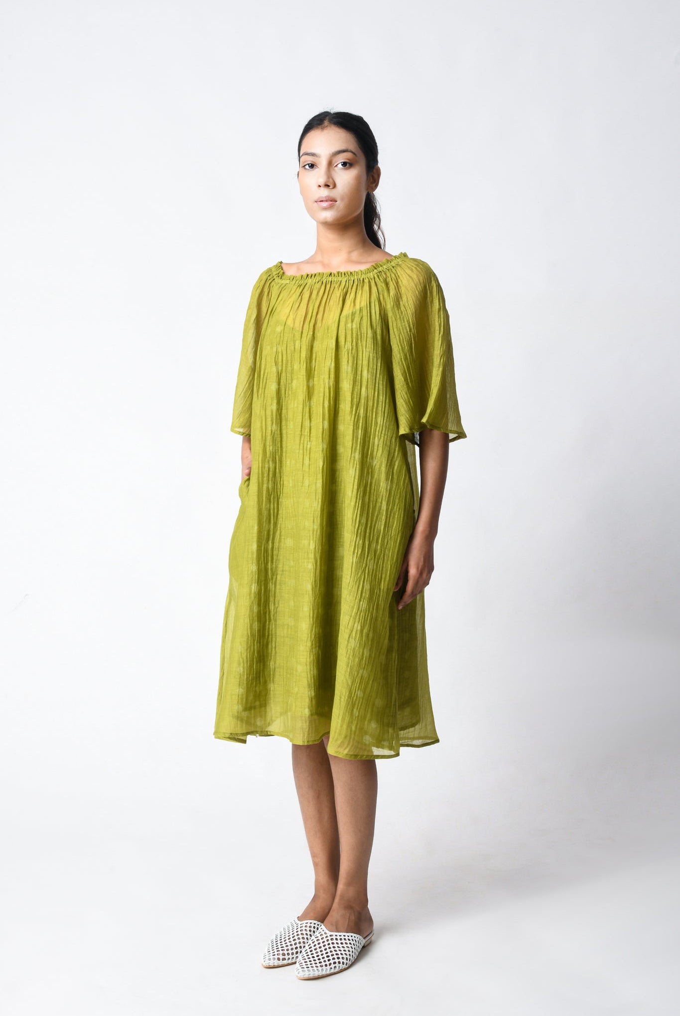 Henna Off - shoulder Dress - CiceroniDressesJayati Goenka