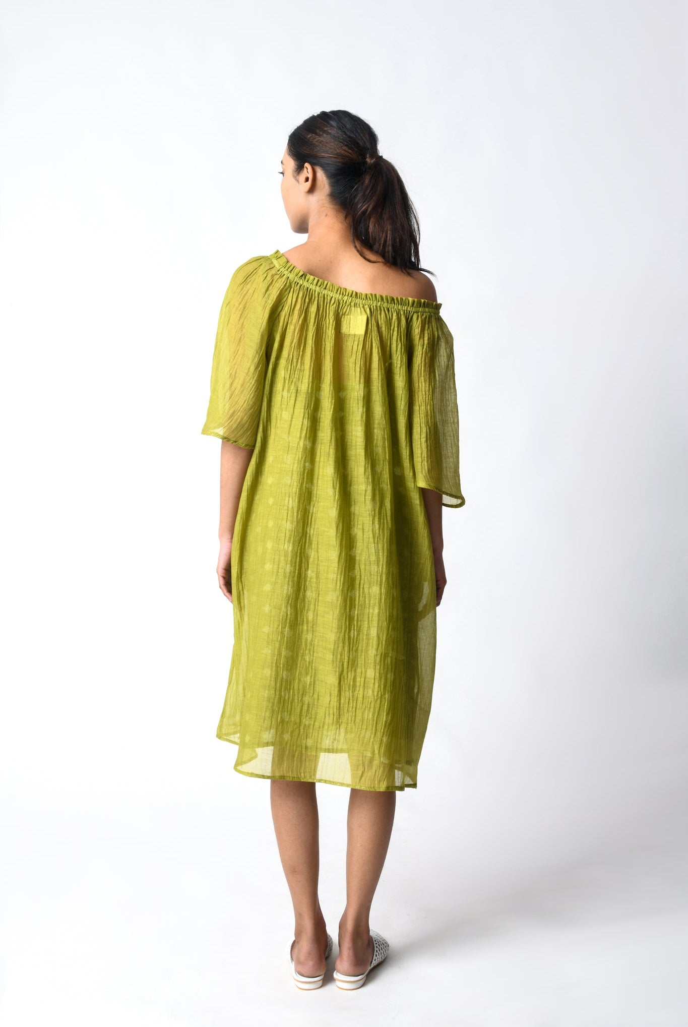 Henna Off - shoulder Dress - CiceroniDressesJayati Goenka