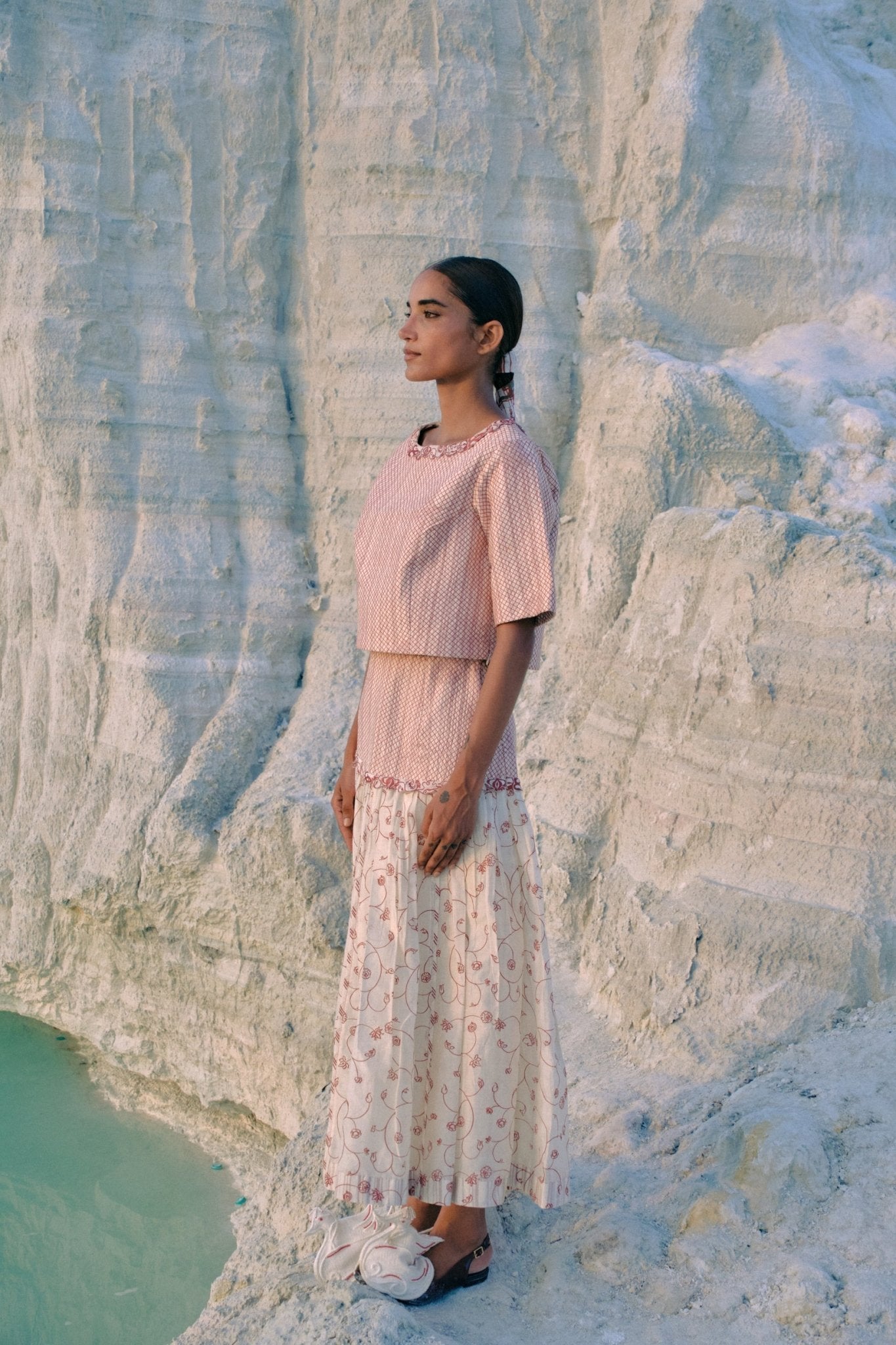 Hnin Quilted Skirt - CiceroniSkirtsAhmev