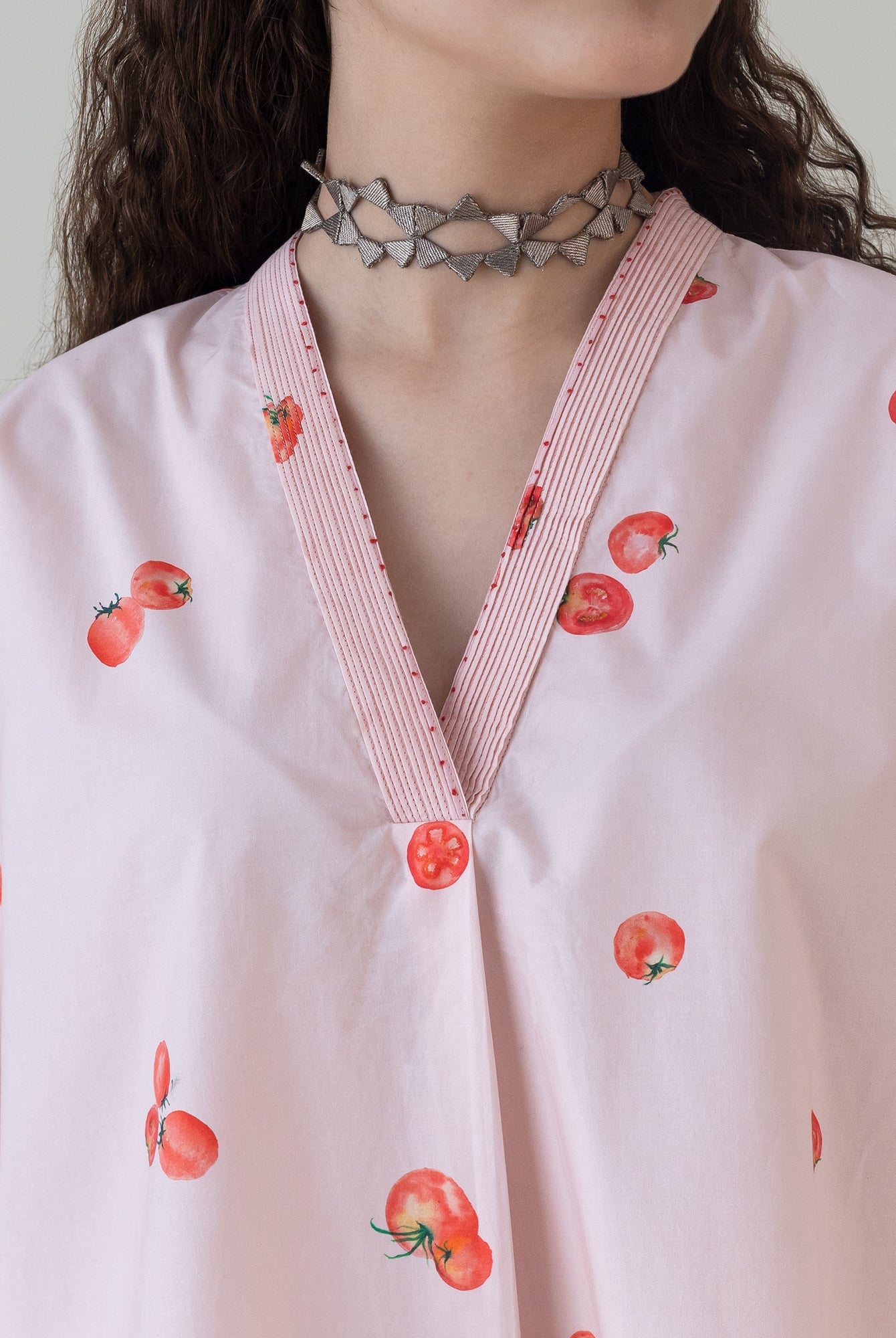 Hojo Pink Top - CiceroniWomen ShirtsShades of India
