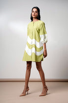 Hope – Olive Bloom Short Dress - CiceroniDressesMadder Much