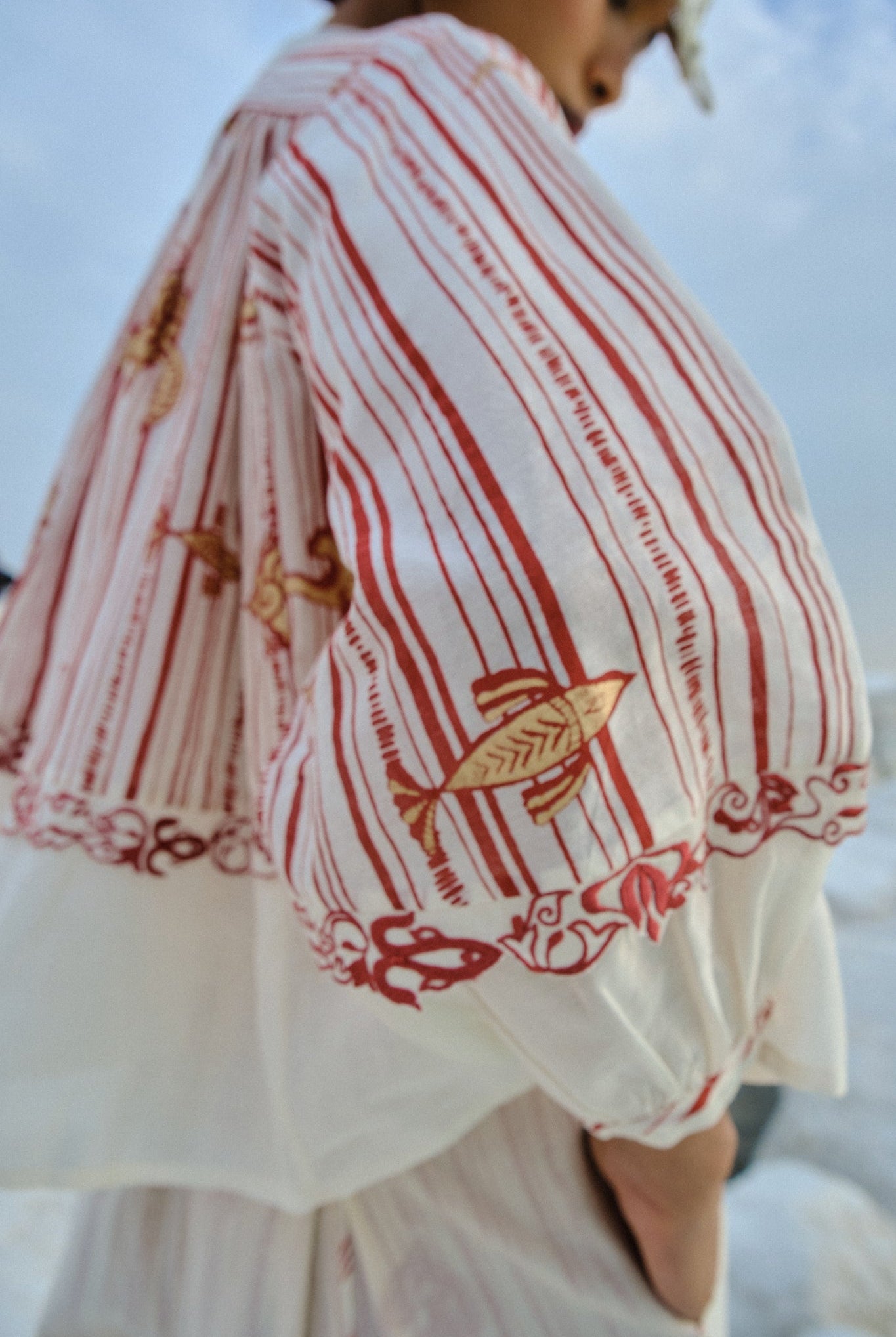 Htet Gathered Top - CiceroniTopsAhmev