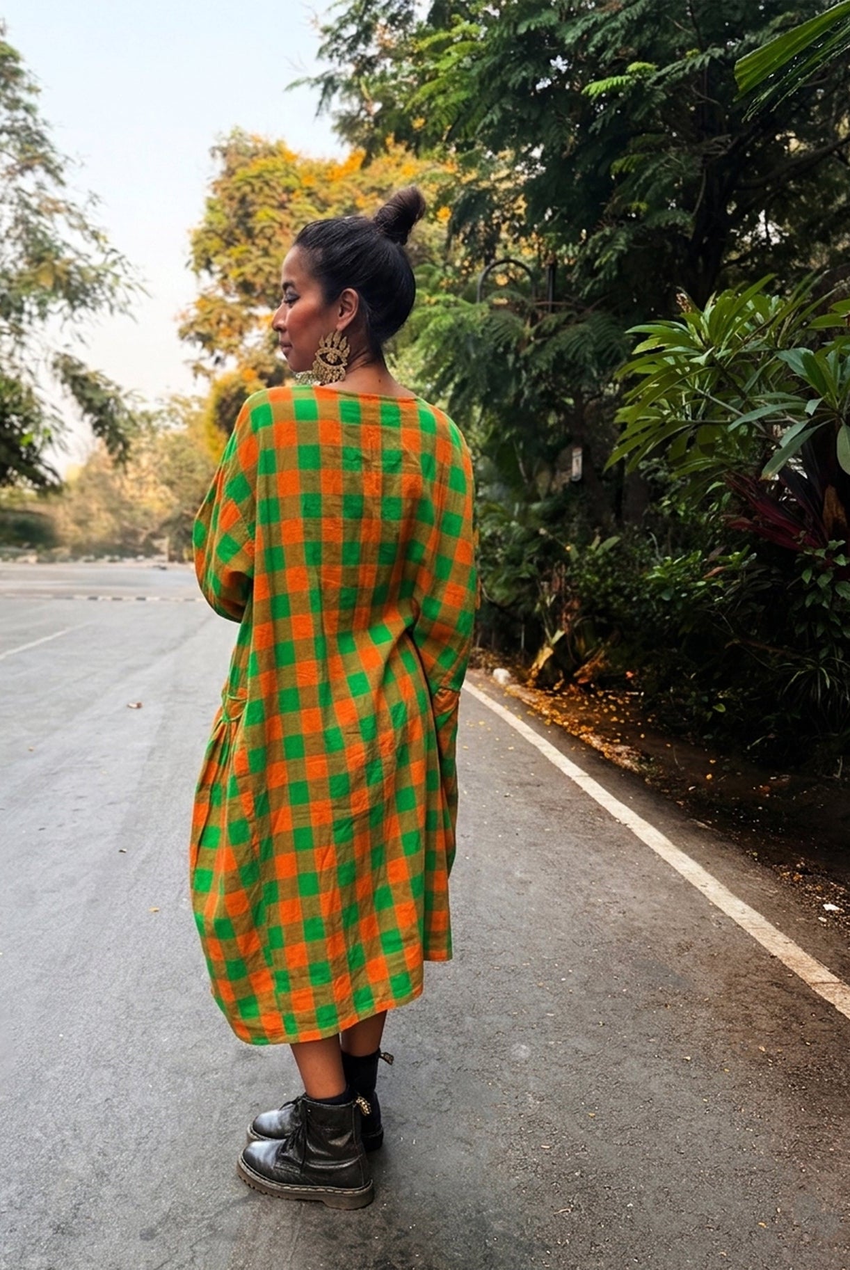 Hustle Shift Dress - Do Parrots Like Oranges - CiceroniDressesChiu