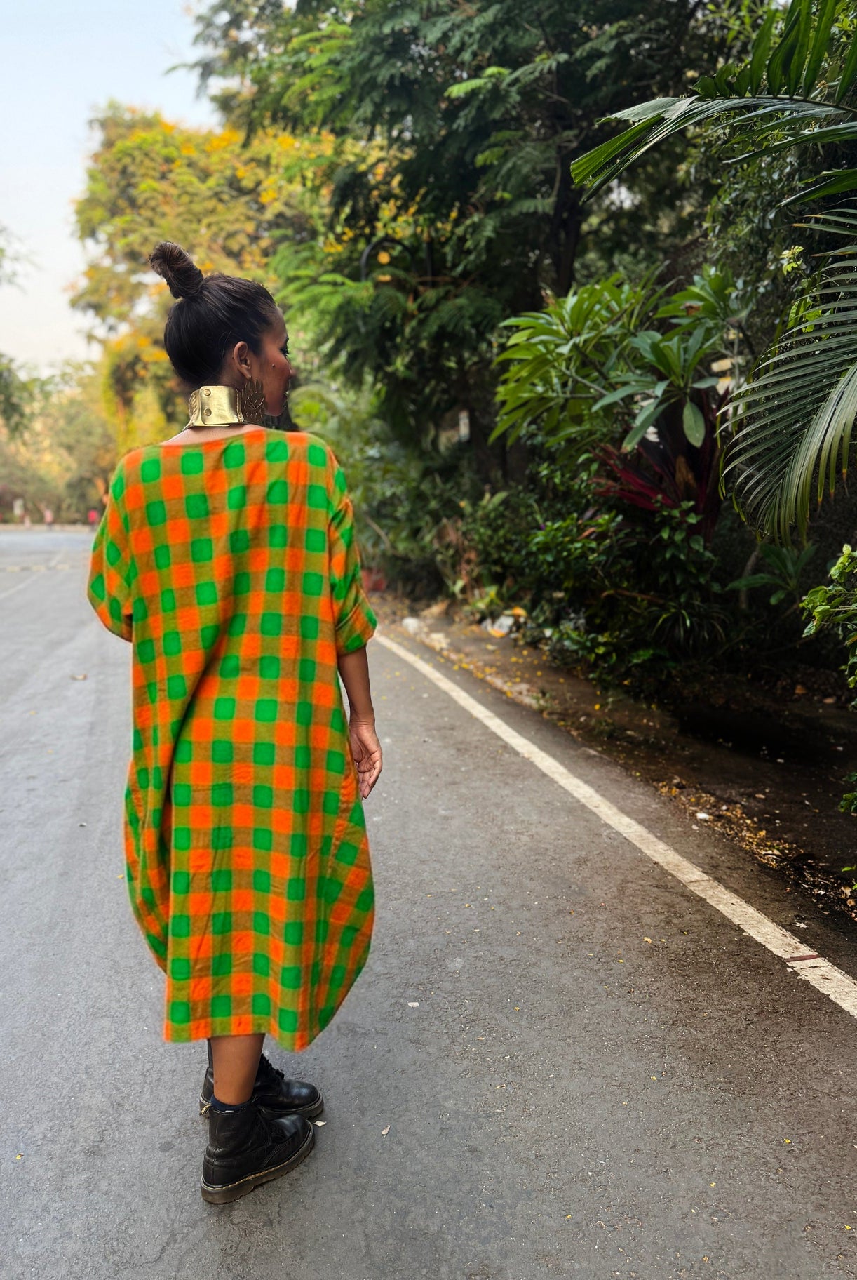 Hustle Shift Dress - Do Parrots Like Oranges - CiceroniDressesChiu