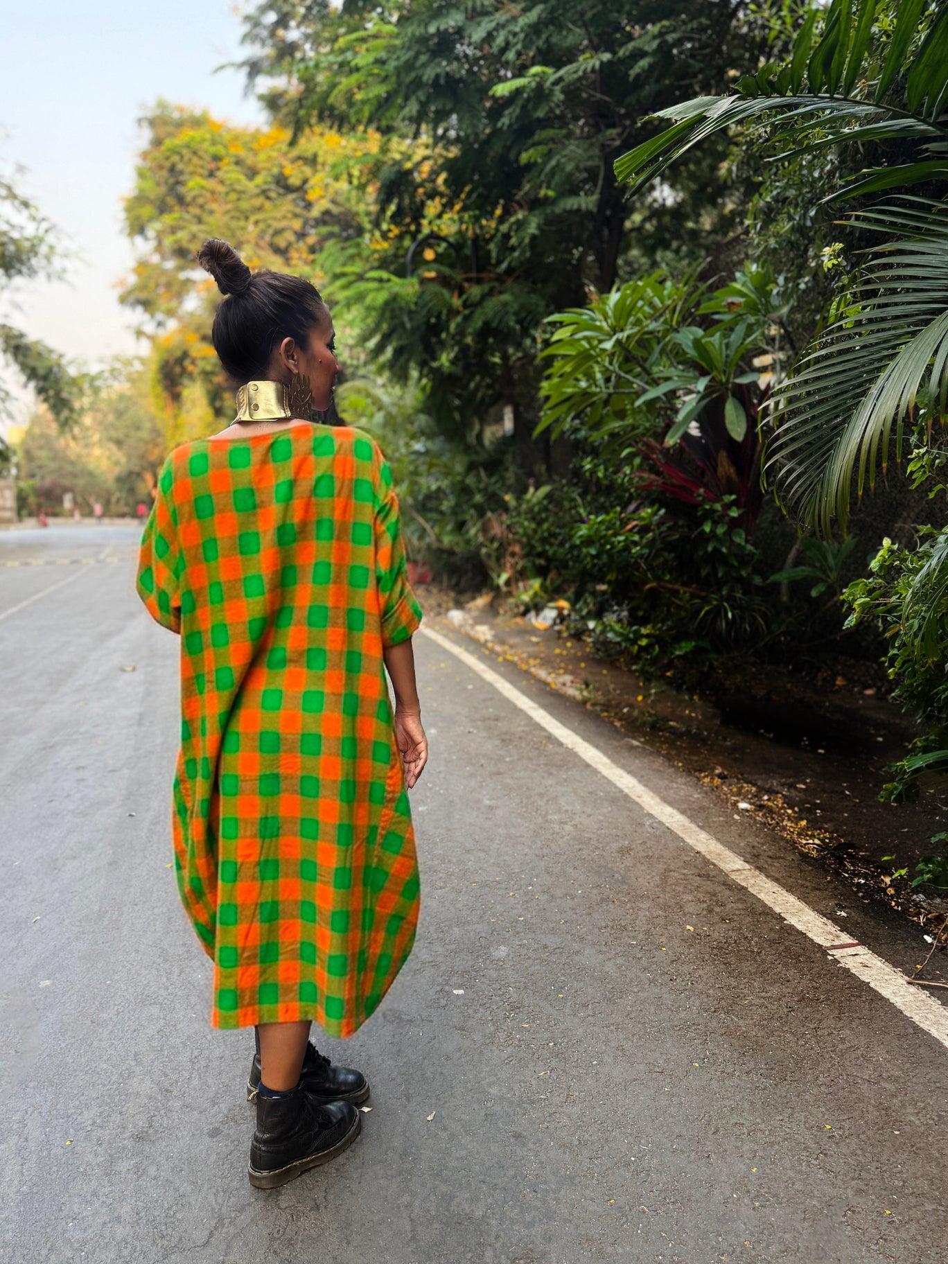 Hustle Shift Dress - Do Parrots Like Oranges - CiceroniDressesChiu