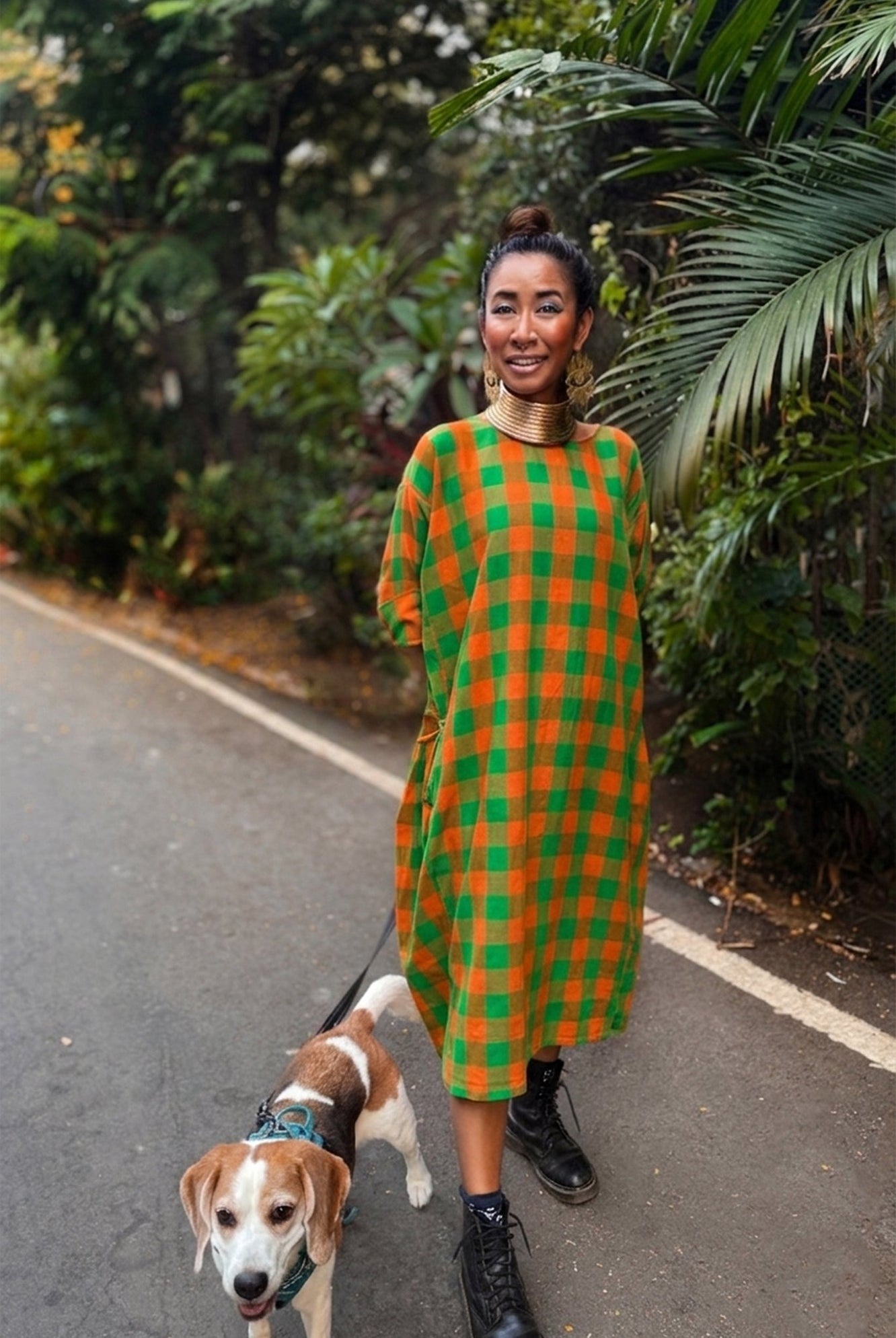 Hustle Shift Dress - Do Parrots Like Oranges - CiceroniDressesChiu