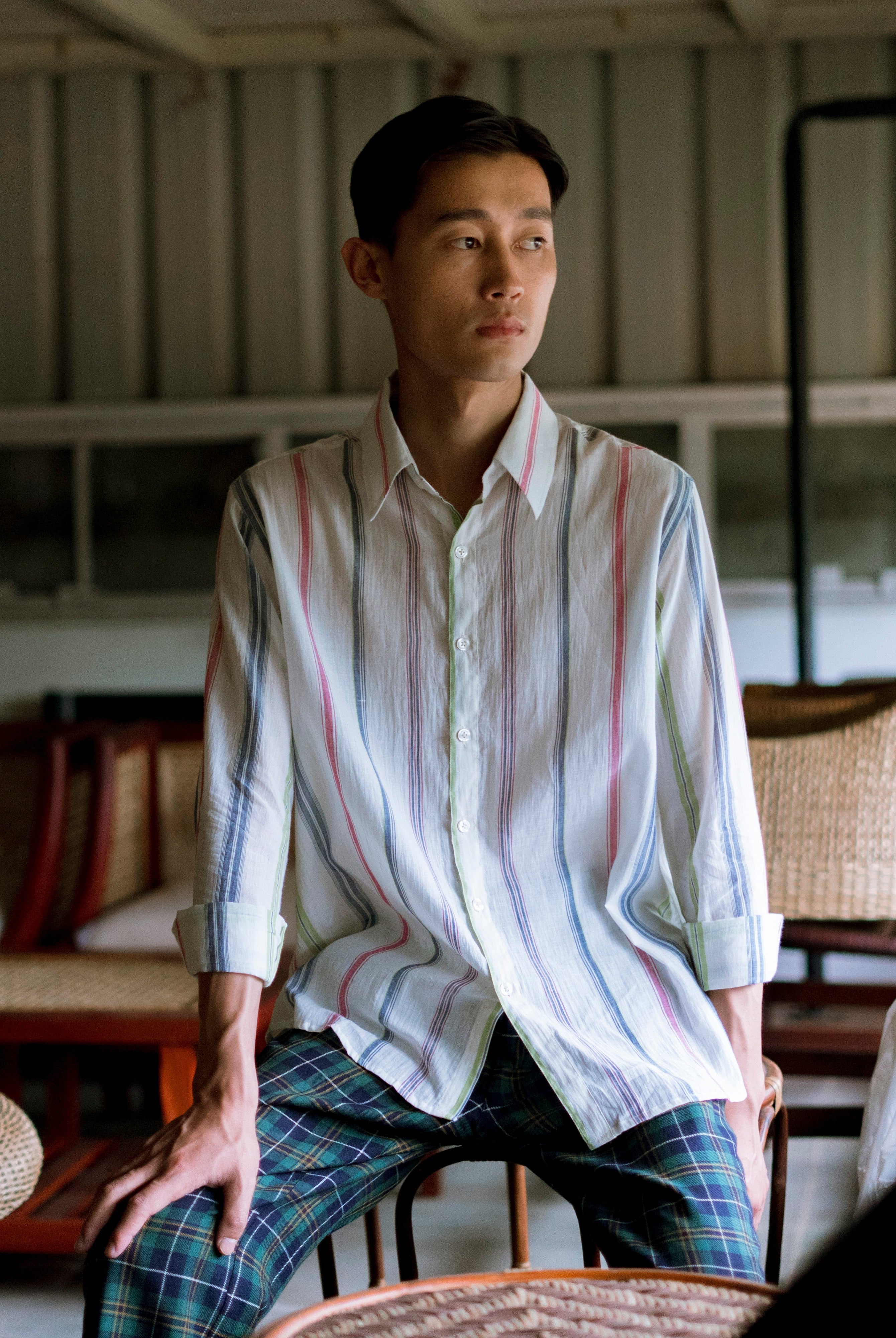 I Got Stripes Shirt - CiceroniMen ShirtsHomeland Elegies