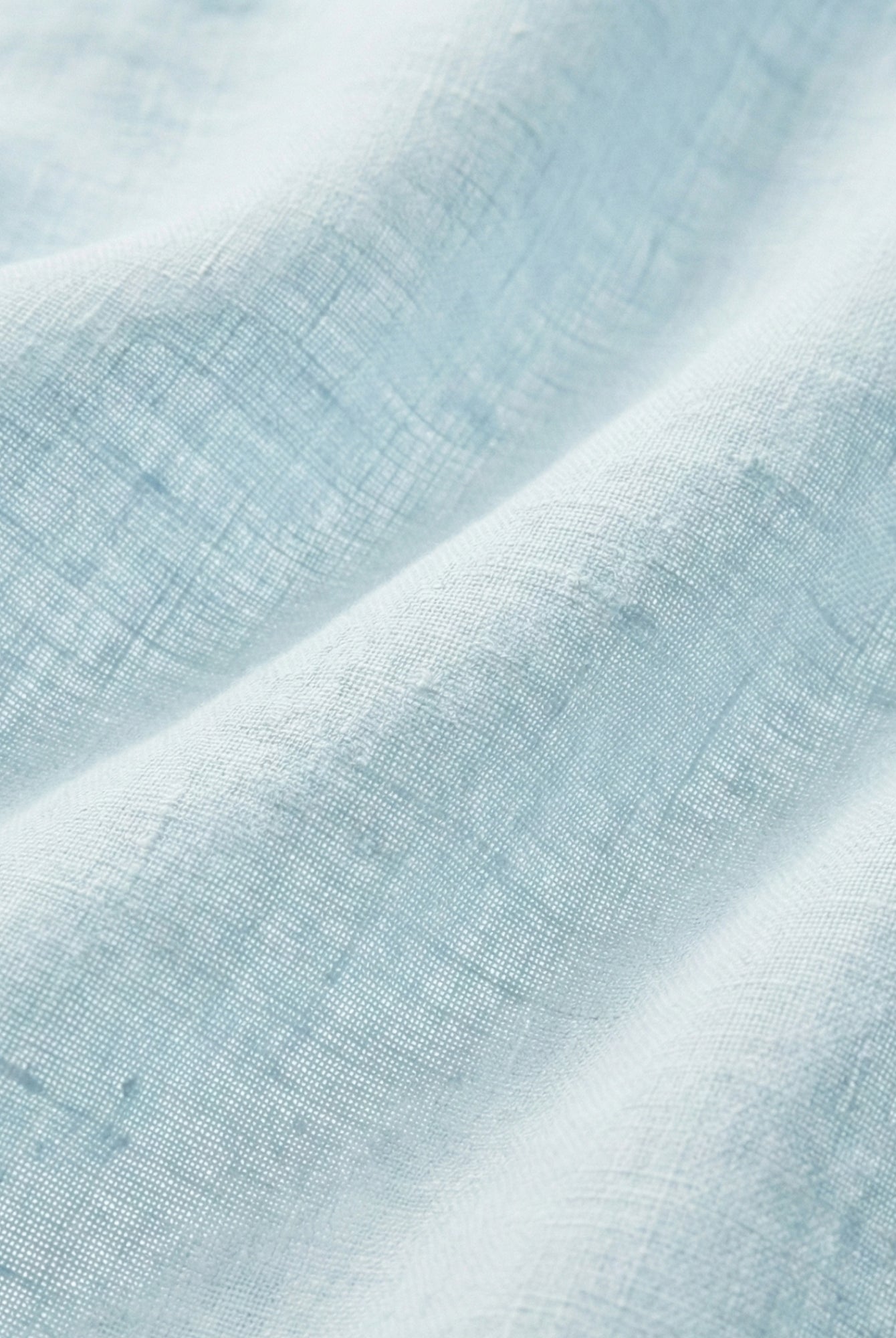 Ice Blue 100% Pure Linen Button Down Shirt - CiceroniMen Shirtsbhrāta