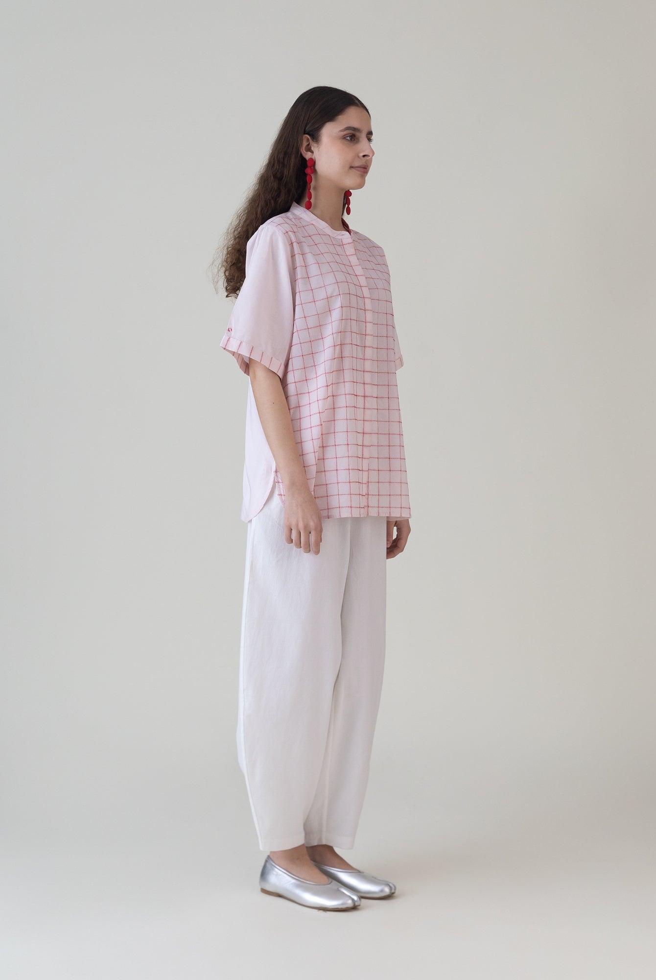 Ichigo Bubblegum Pink Shirt - CiceroniWomen ShirtsShades of India