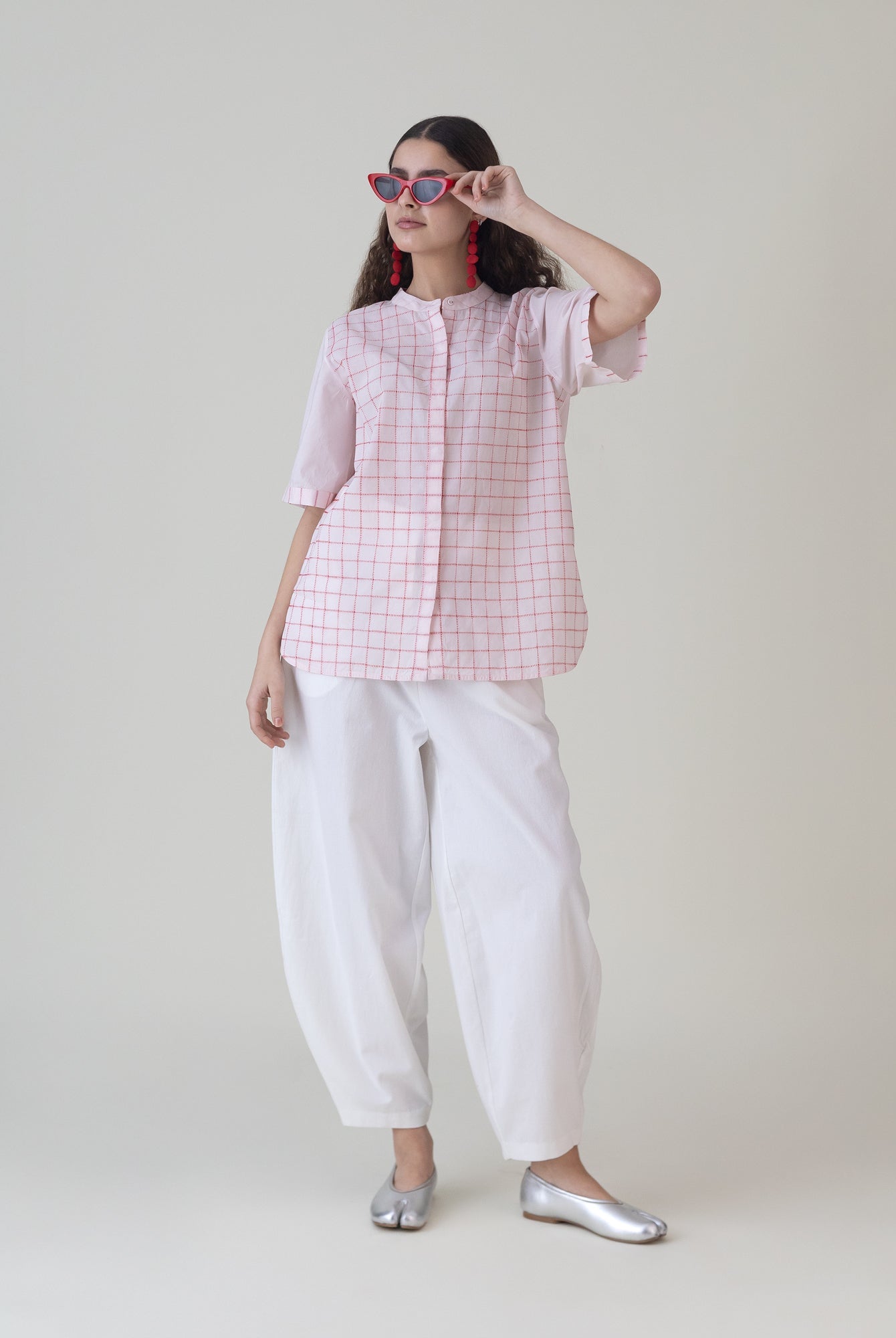 Ichigo Bubblegum Pink Shirt - CiceroniWomen ShirtsShades of India