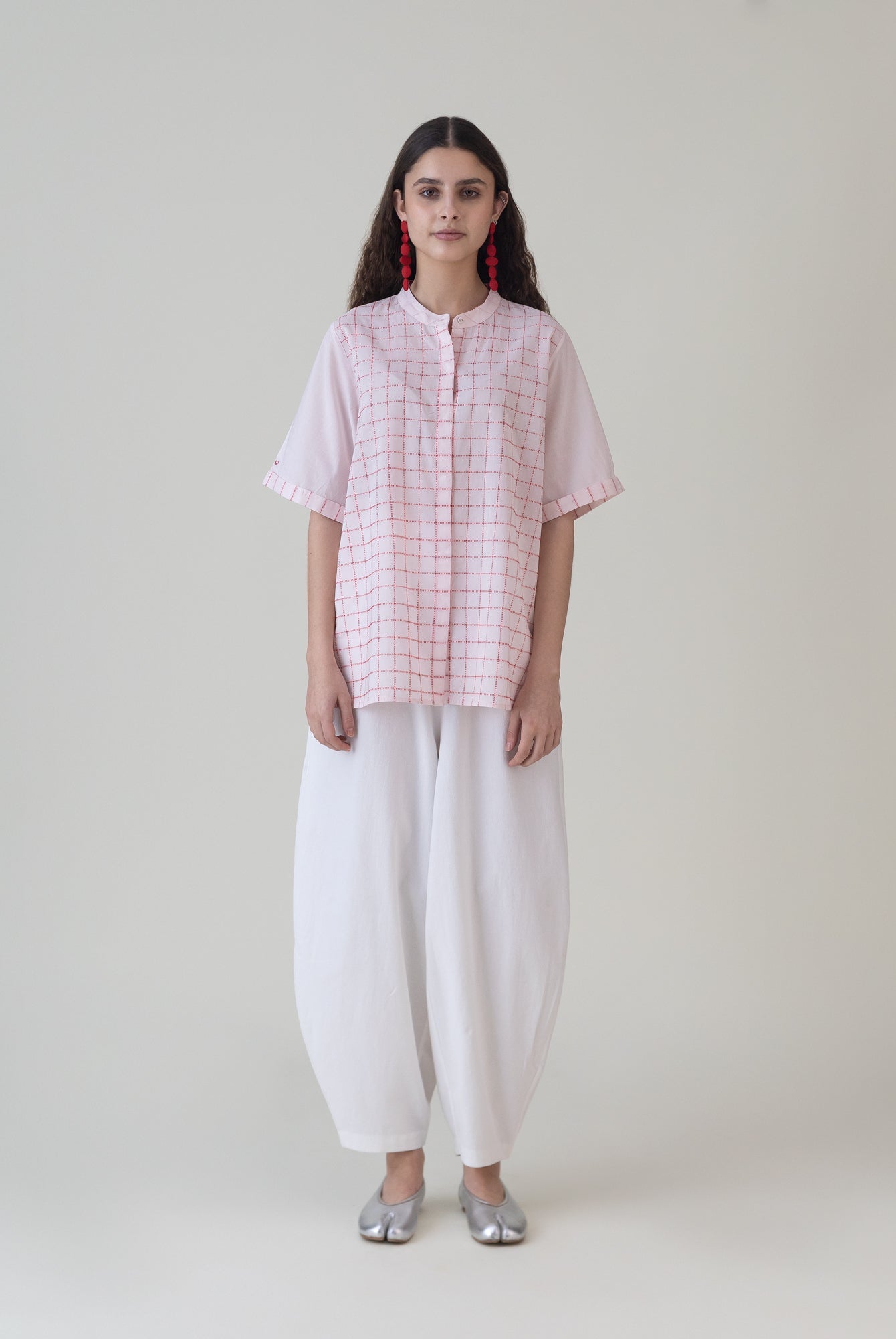 Ichigo Bubblegum Pink Shirt - CiceroniWomen ShirtsShades of India