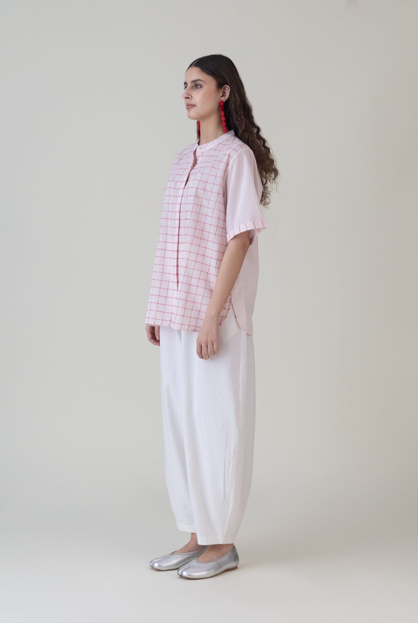 Ichigo Bubblegum Pink Shirt - CiceroniWomen ShirtsShades of India