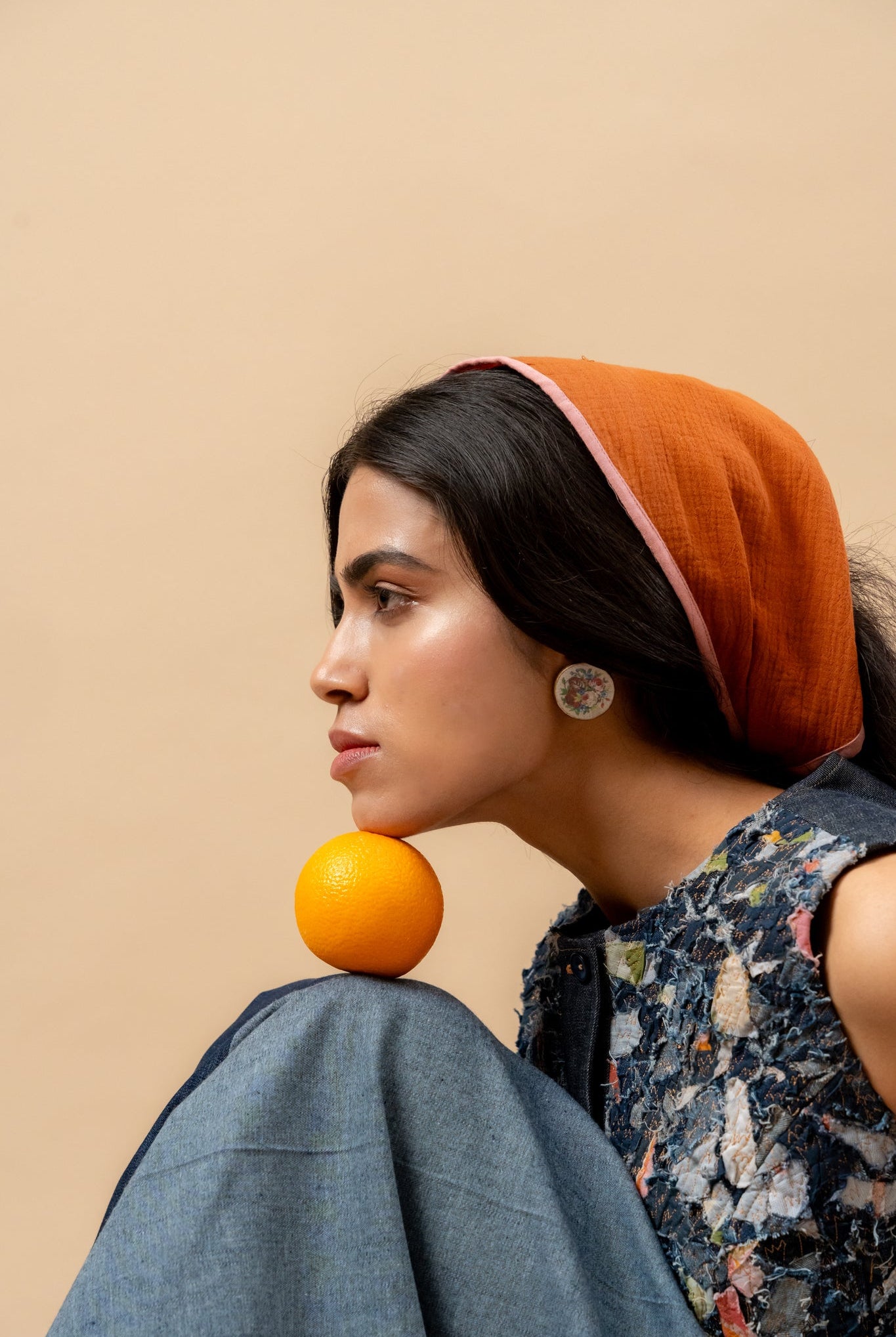 Ida Upcycled Denim Waistcoat - CiceroniWaistcoatDoodlage