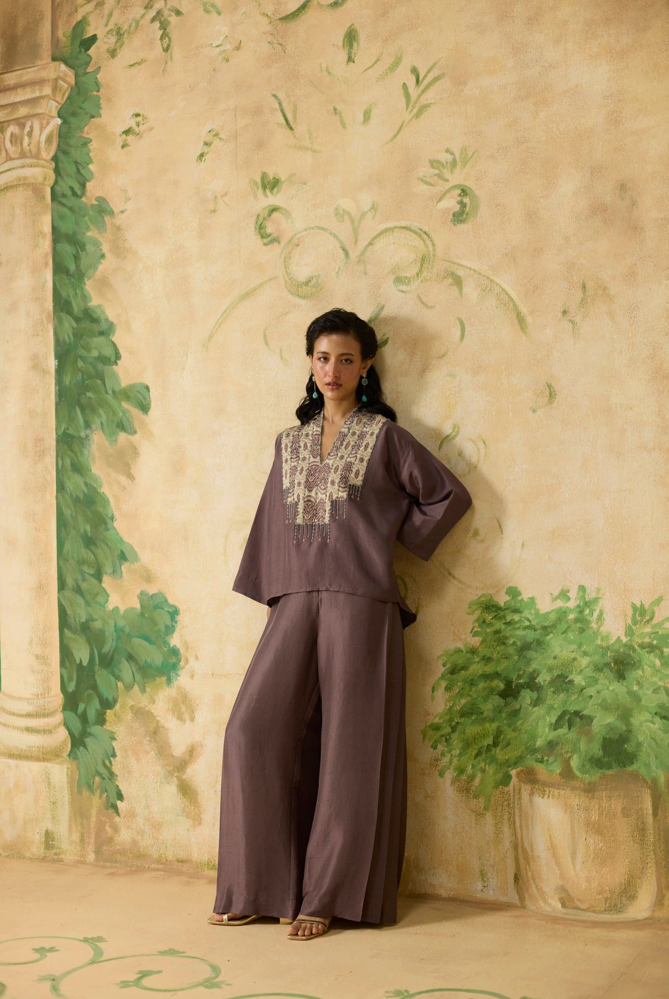 Ikira Co - ord set - Purple - CiceroniCo - ord SetKhyati Rughani