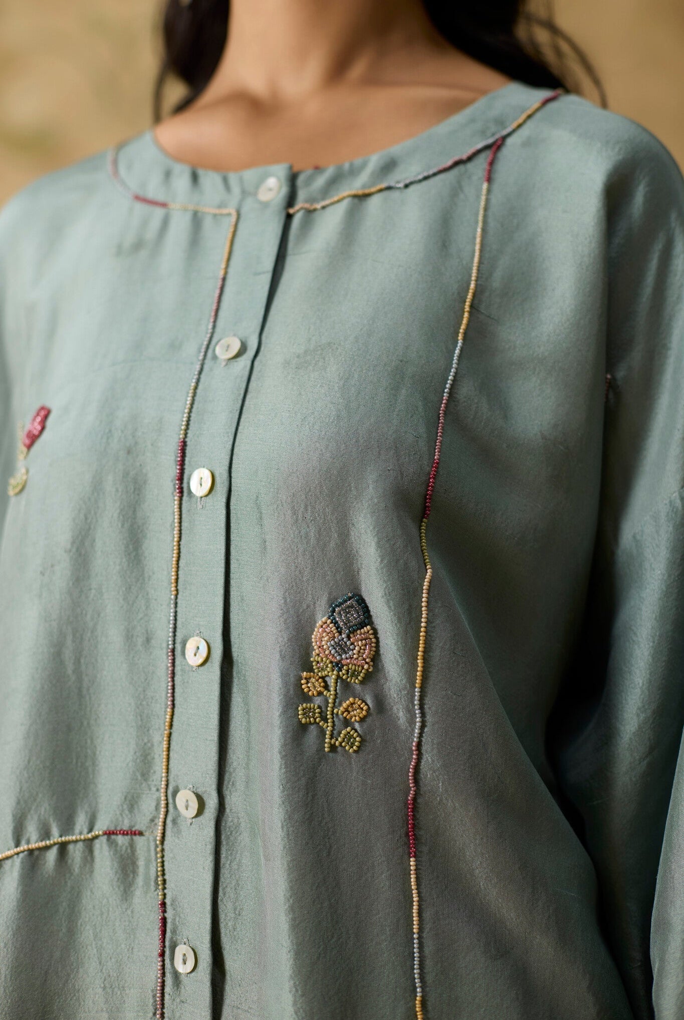 Ikkato Kurta Set - Teal - CiceroniKurta Set, Festive WearKhyati Rughani