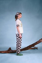 In Grid Trousers - CiceroniTrousersNambi - Kai