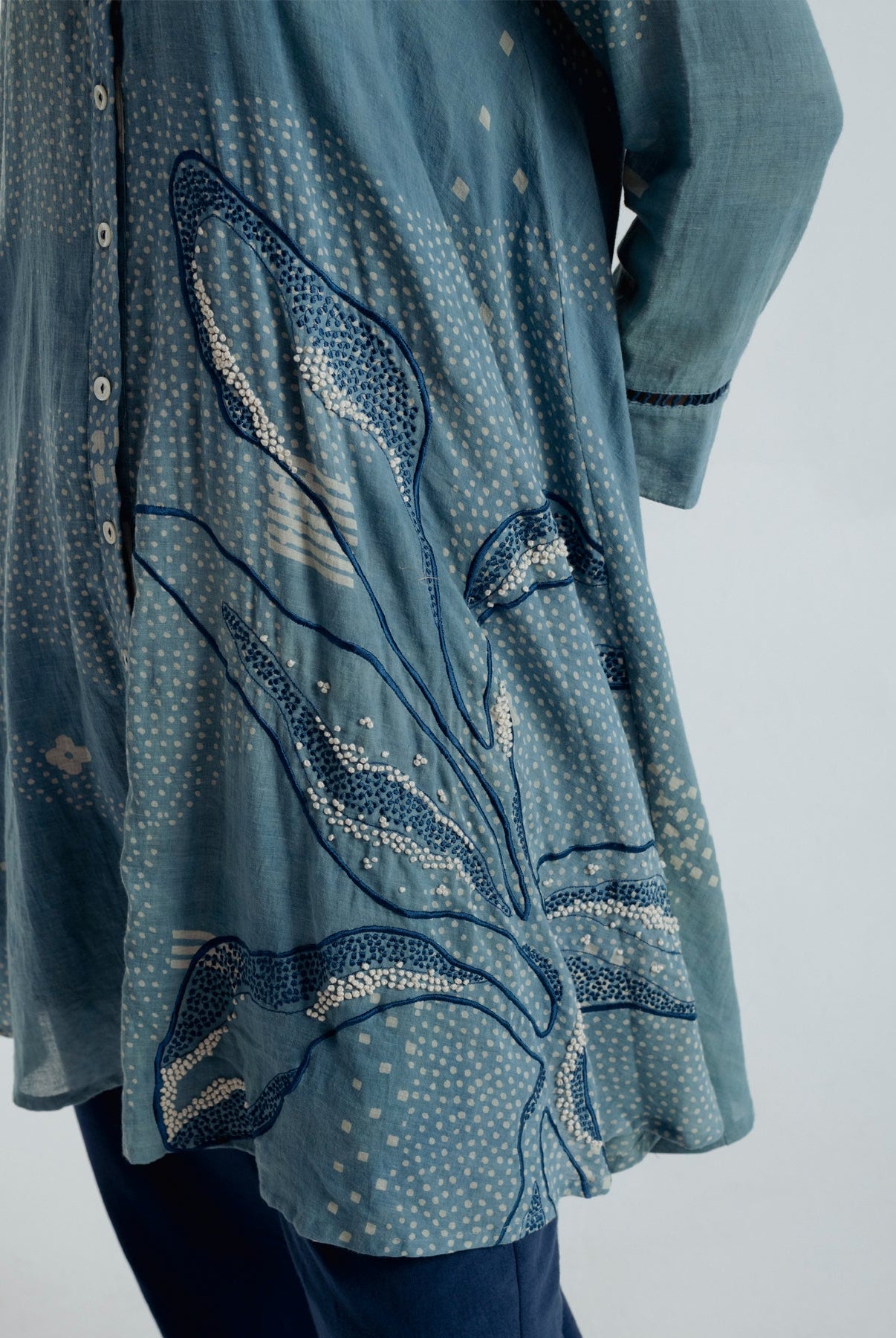 Indigo Flare Co - ord Set - CiceroniCo - ord SetRias Jaipur