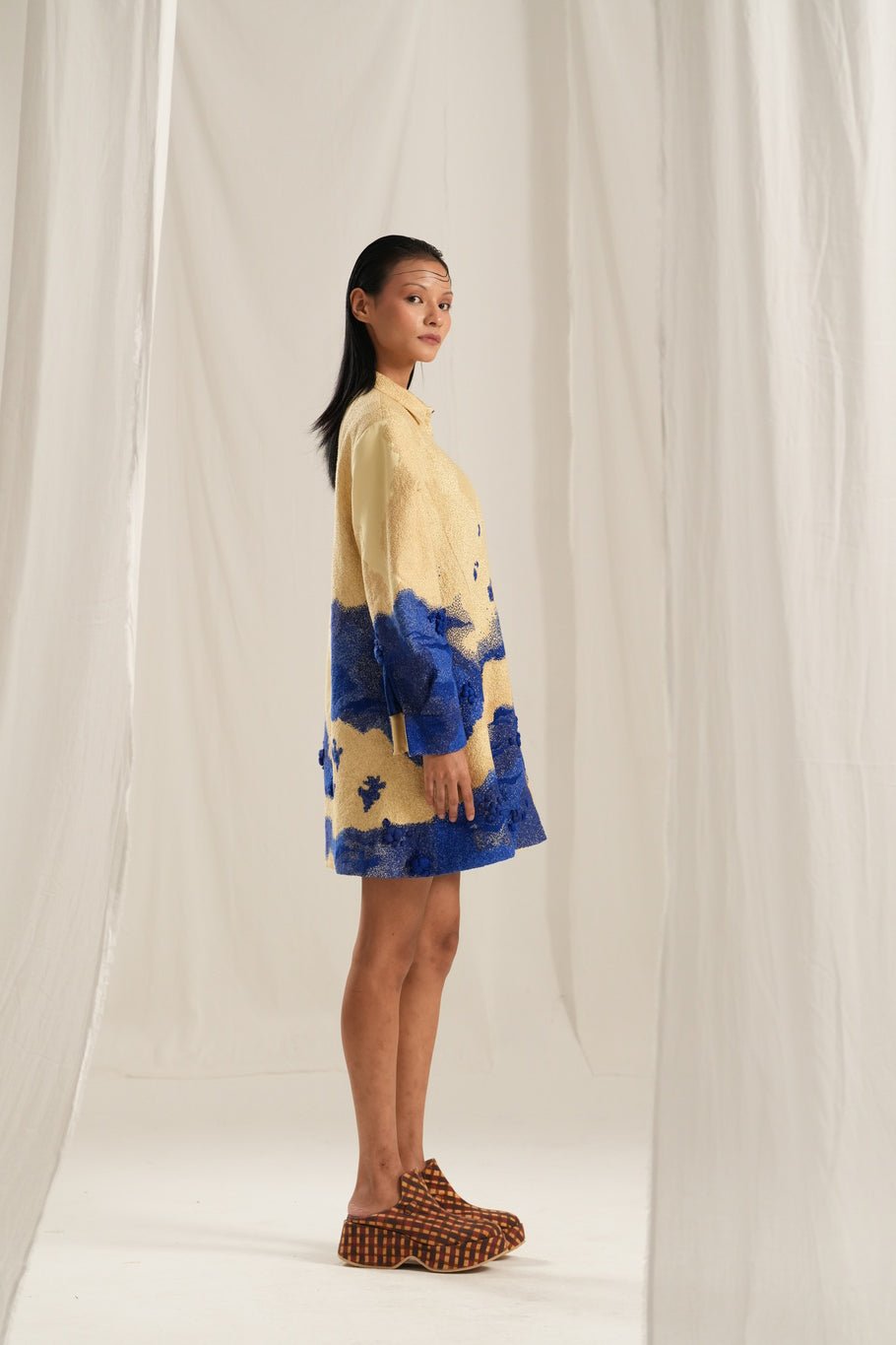 Indigo Jacket Dress - CiceroniDressesTil