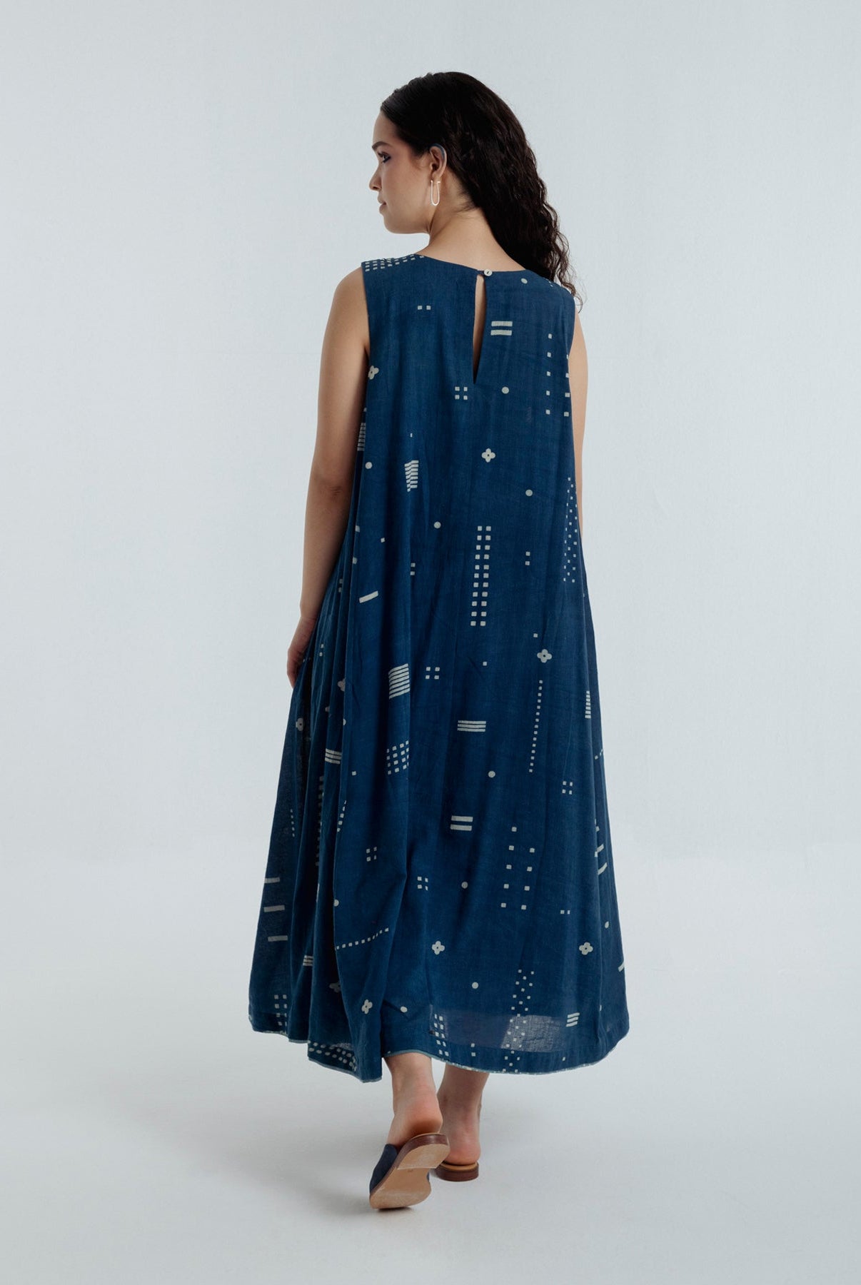 Indigo Maxi Dress - CiceroniDressesRias Jaipur