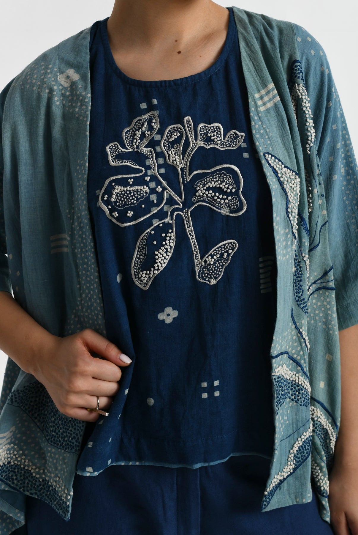 Indigo Tri Co - ord Set - CiceroniCo - ord SetRias Jaipur