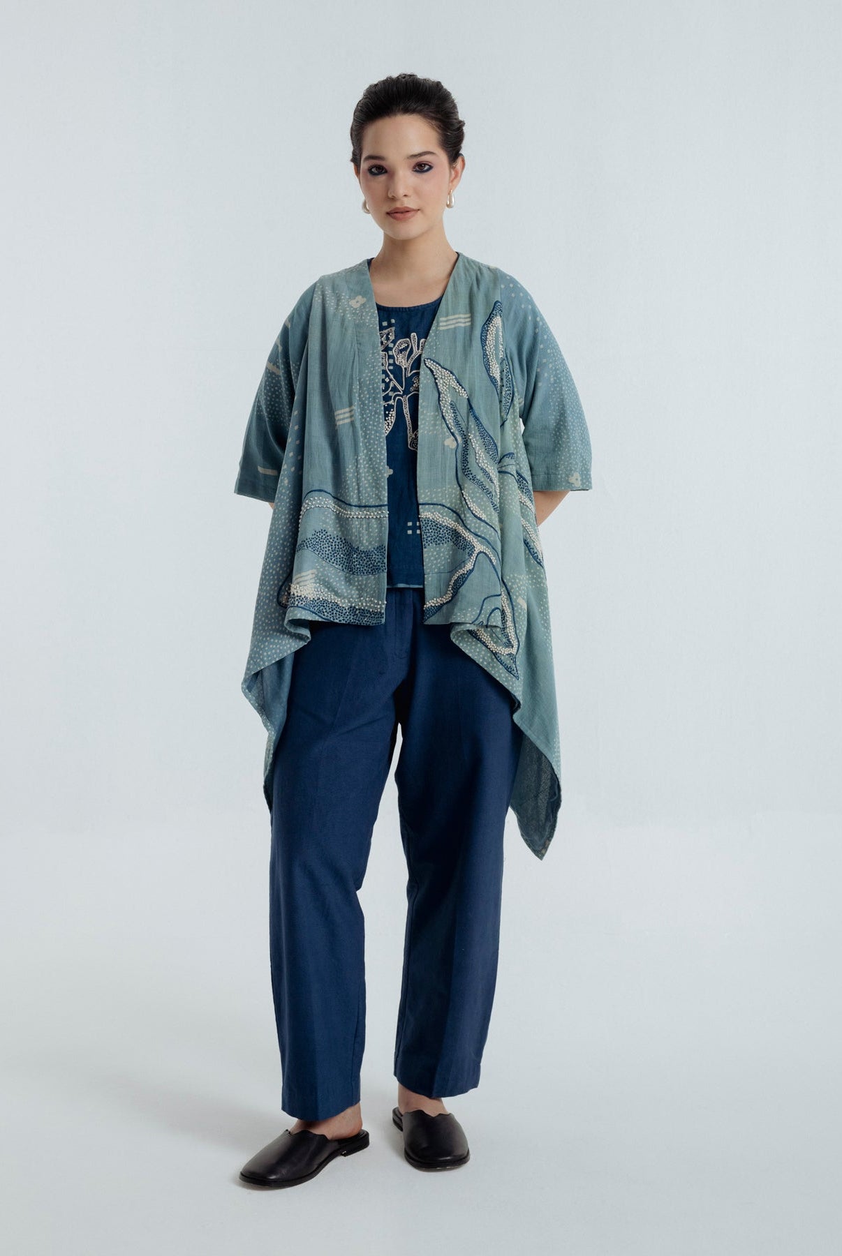 Indigo Tri Co - ord Set - CiceroniCo - ord SetRias Jaipur